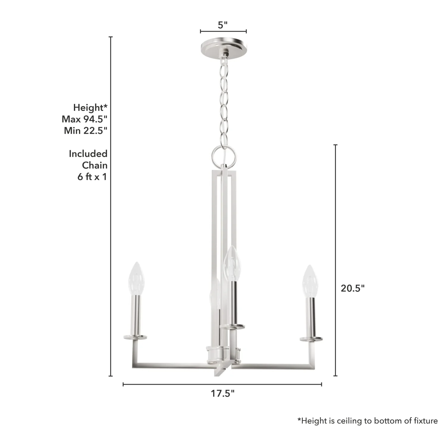 Bearden 4 Light Pendant 4 Bearden 4 Light Pendant