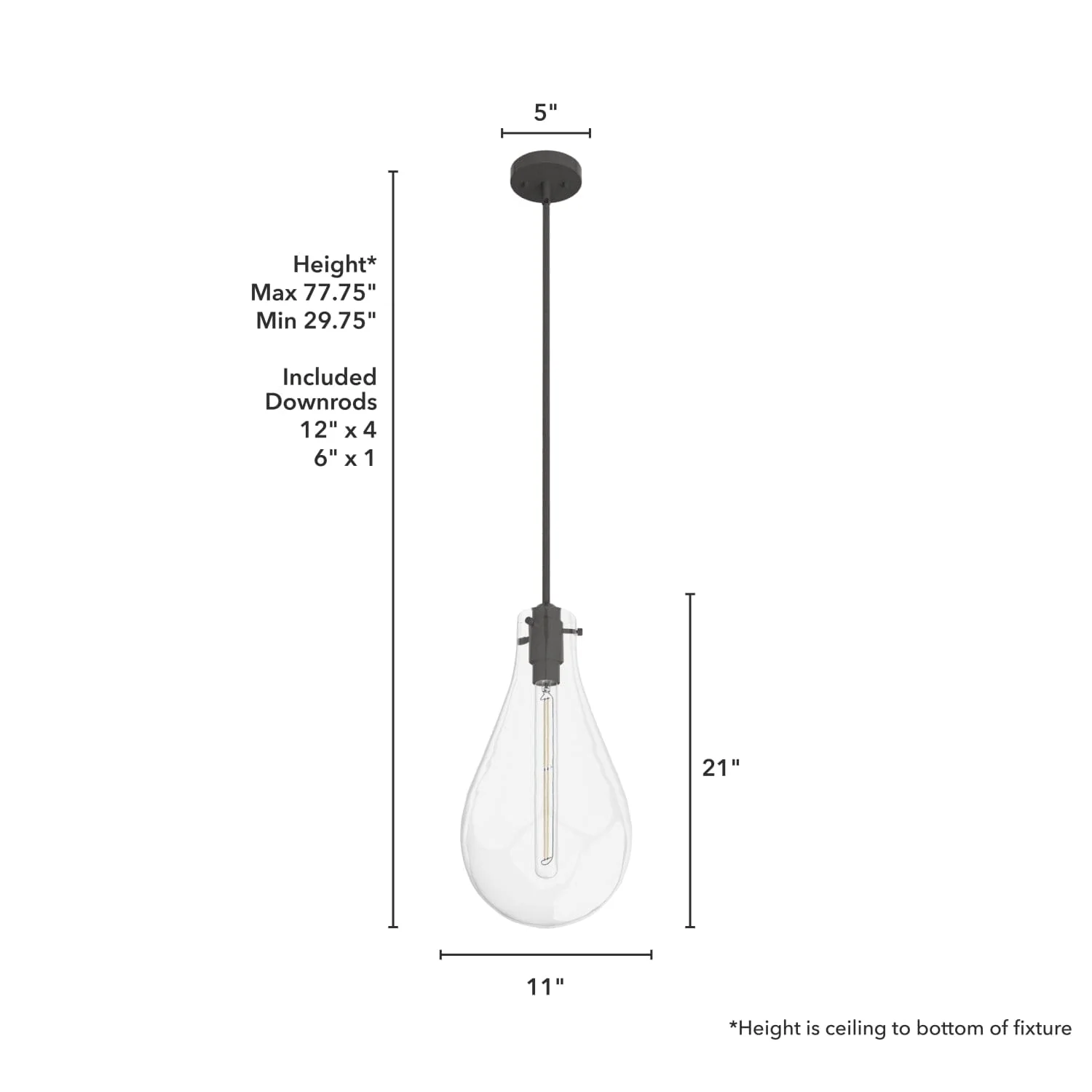 Lundin 1 Light Pendant 11 inch 7 Lundin 1 Light Pendant 11 inch