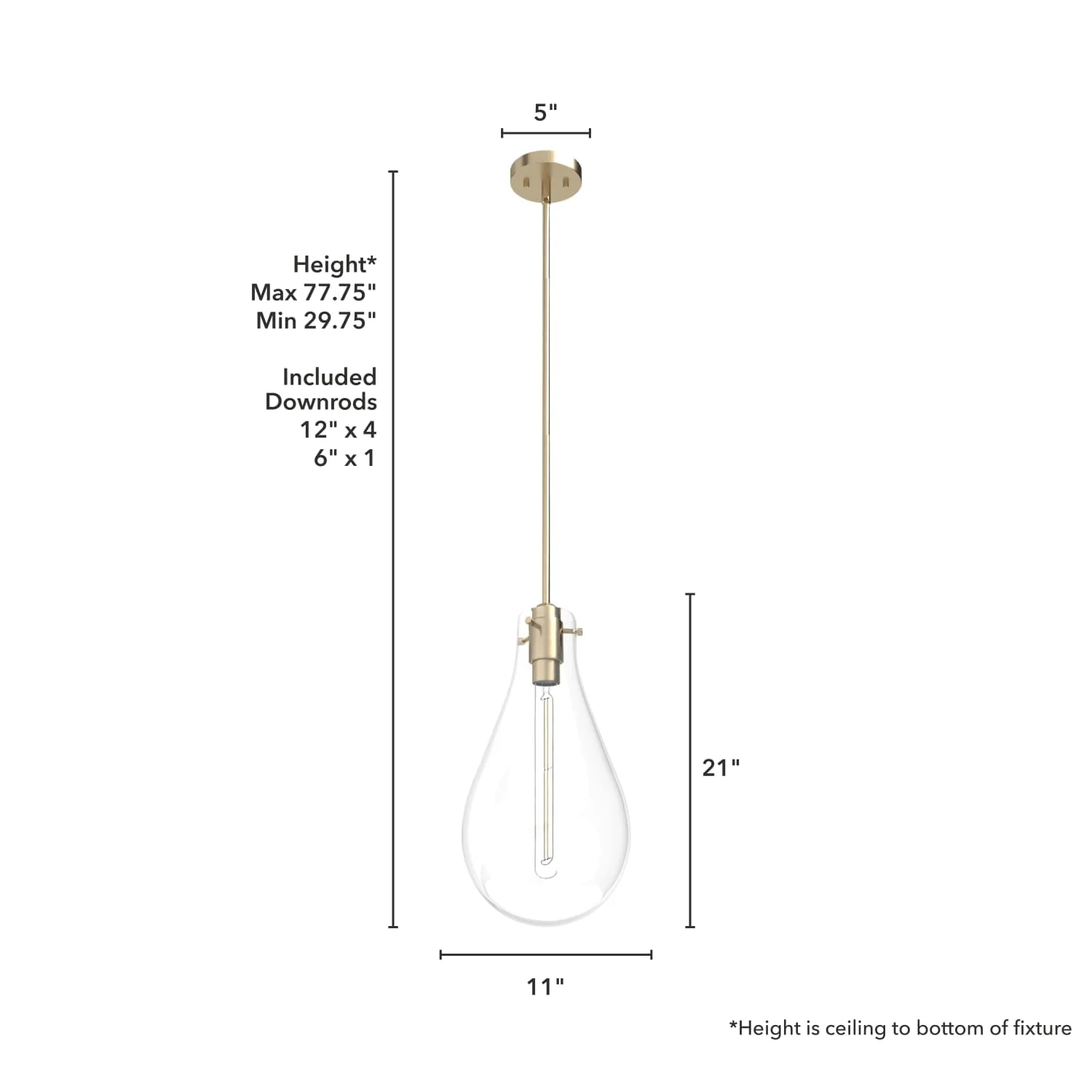 Lundin 1 Light Pendant 11 inch 8 Lundin 1 Light Pendant 11 inch