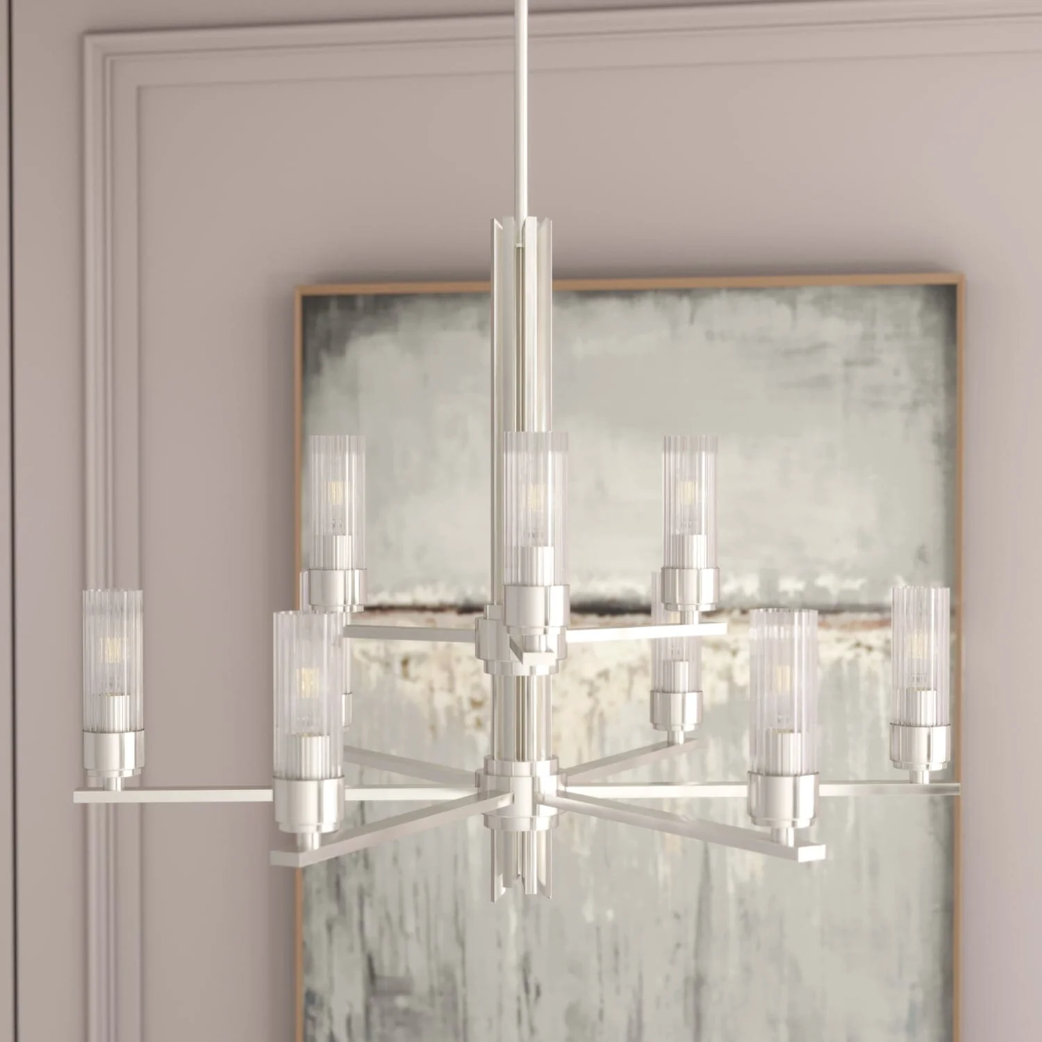 Gatz Chandelier 9 Light 2-tier 1 Gatz Chandelier 9 Light 2-tier