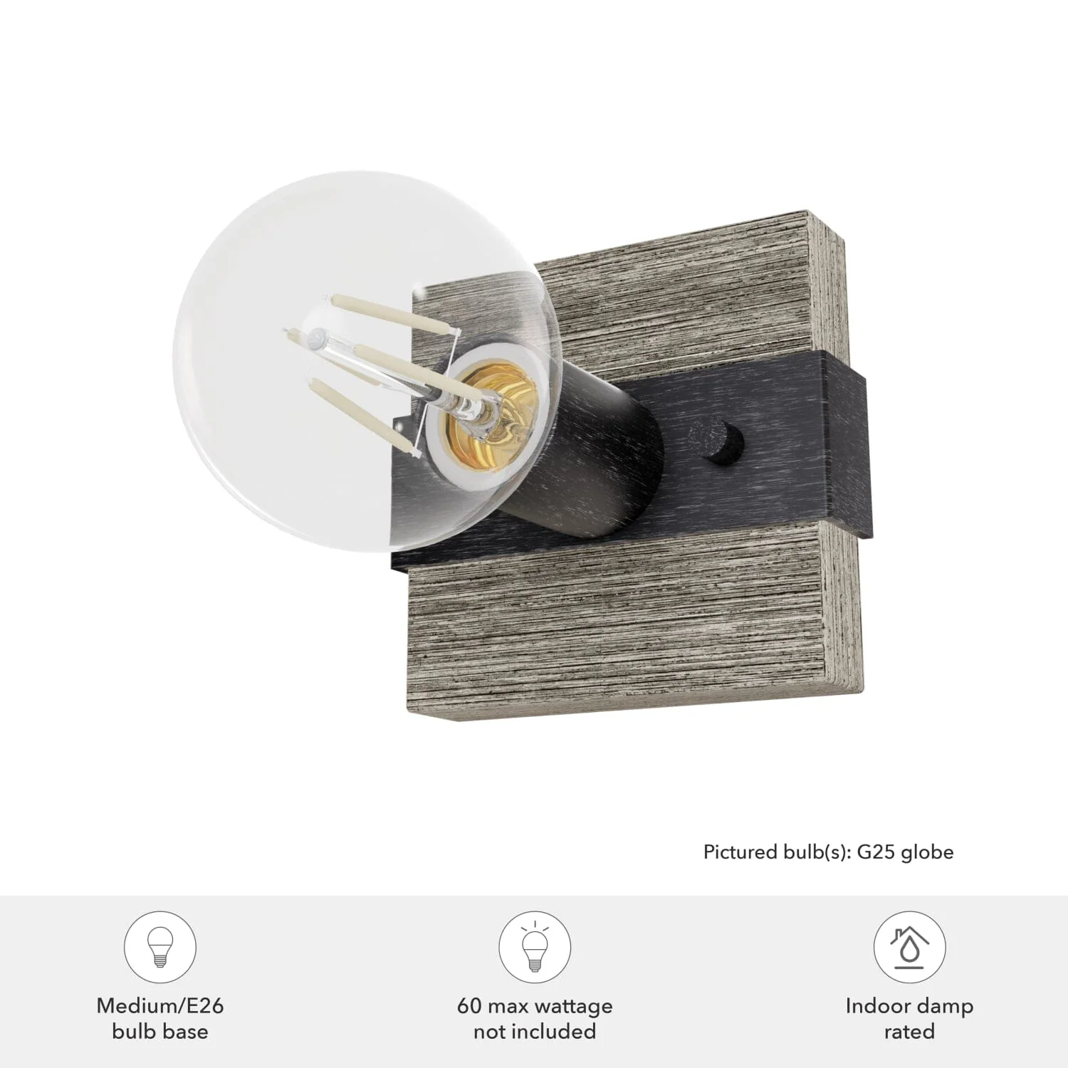 Donelson 1 Light Sconce 5 Donelson 1 Light Sconce