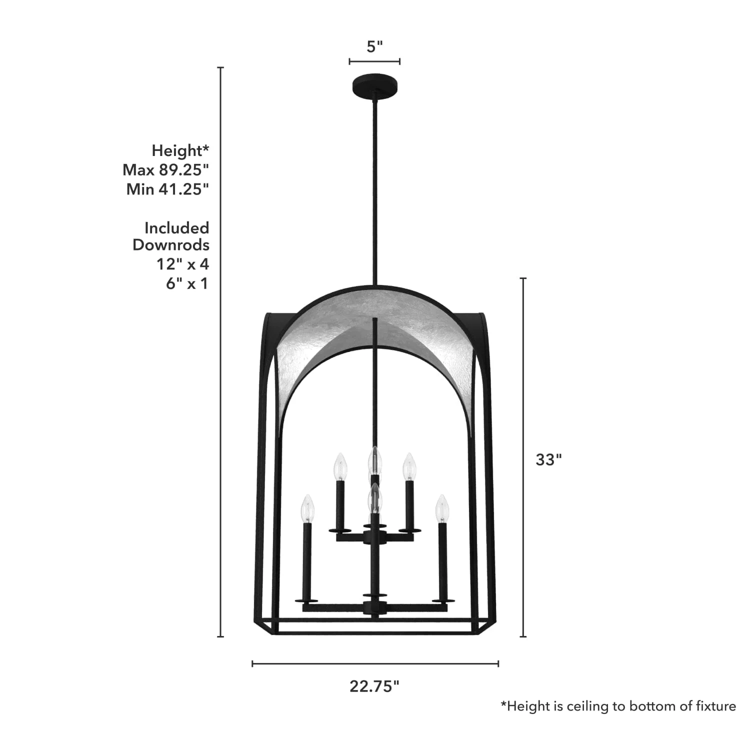 Dukestown Pendant 8 Light 22 inch 4 Dukestown Pendant 8 Light 22 inch