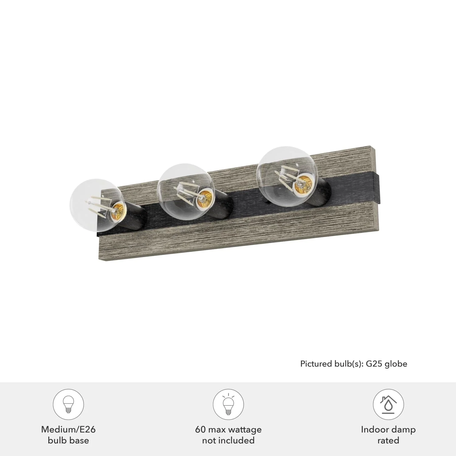 Donelson Vanity 3 Light 2 Donelson Vanity 3 Light