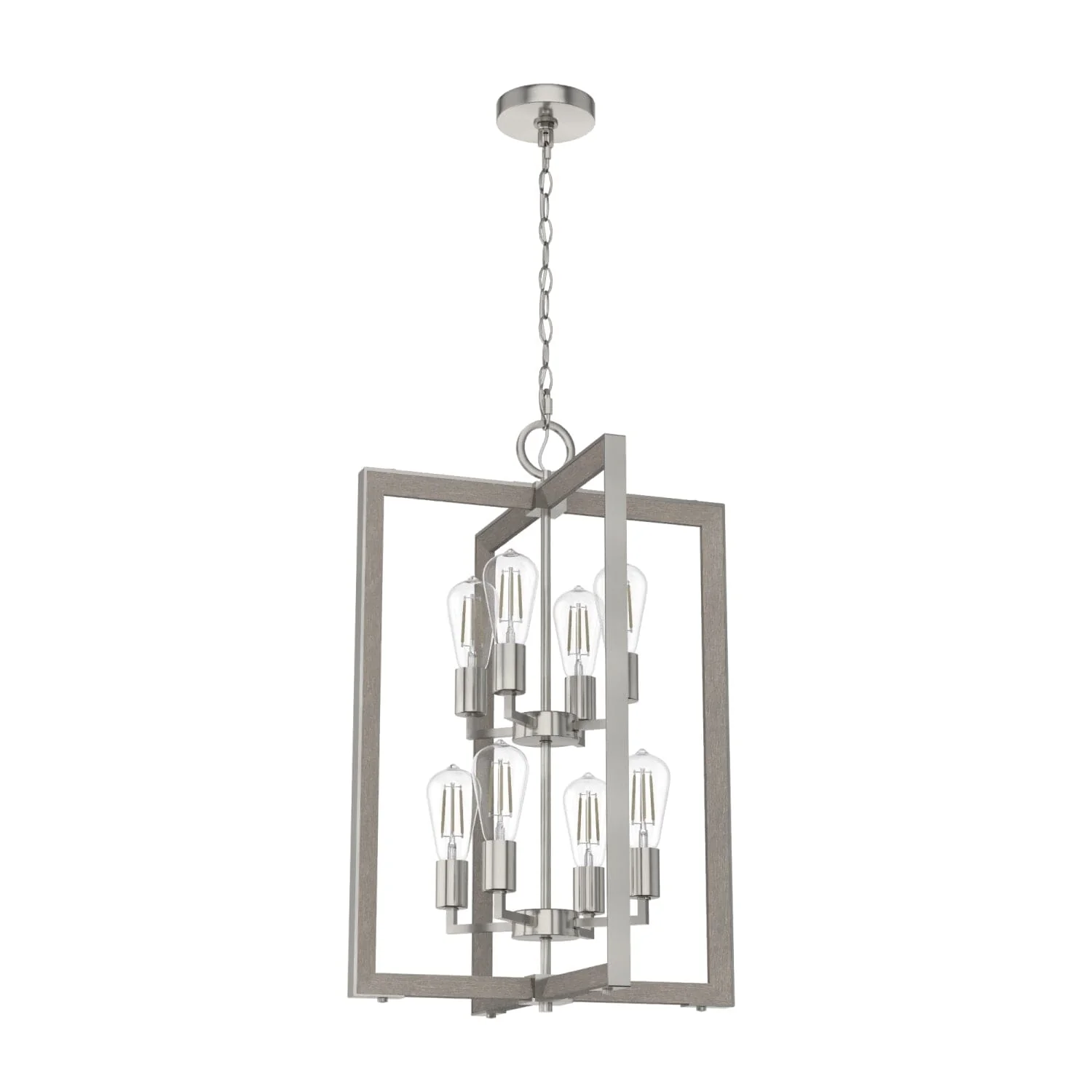 Woodburn 8 Light 18 Inch Foyer Pendant 11 Woodburn 8 Light 18 Inch Foyer Pendant