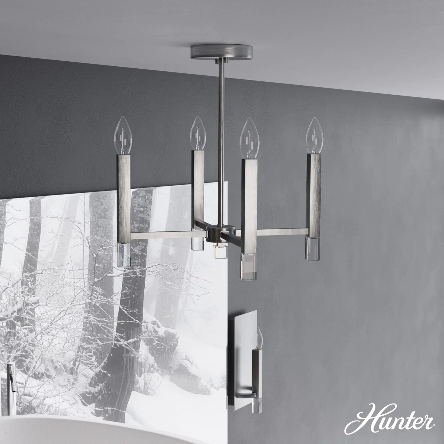 Sunjai Pendant 4 Light