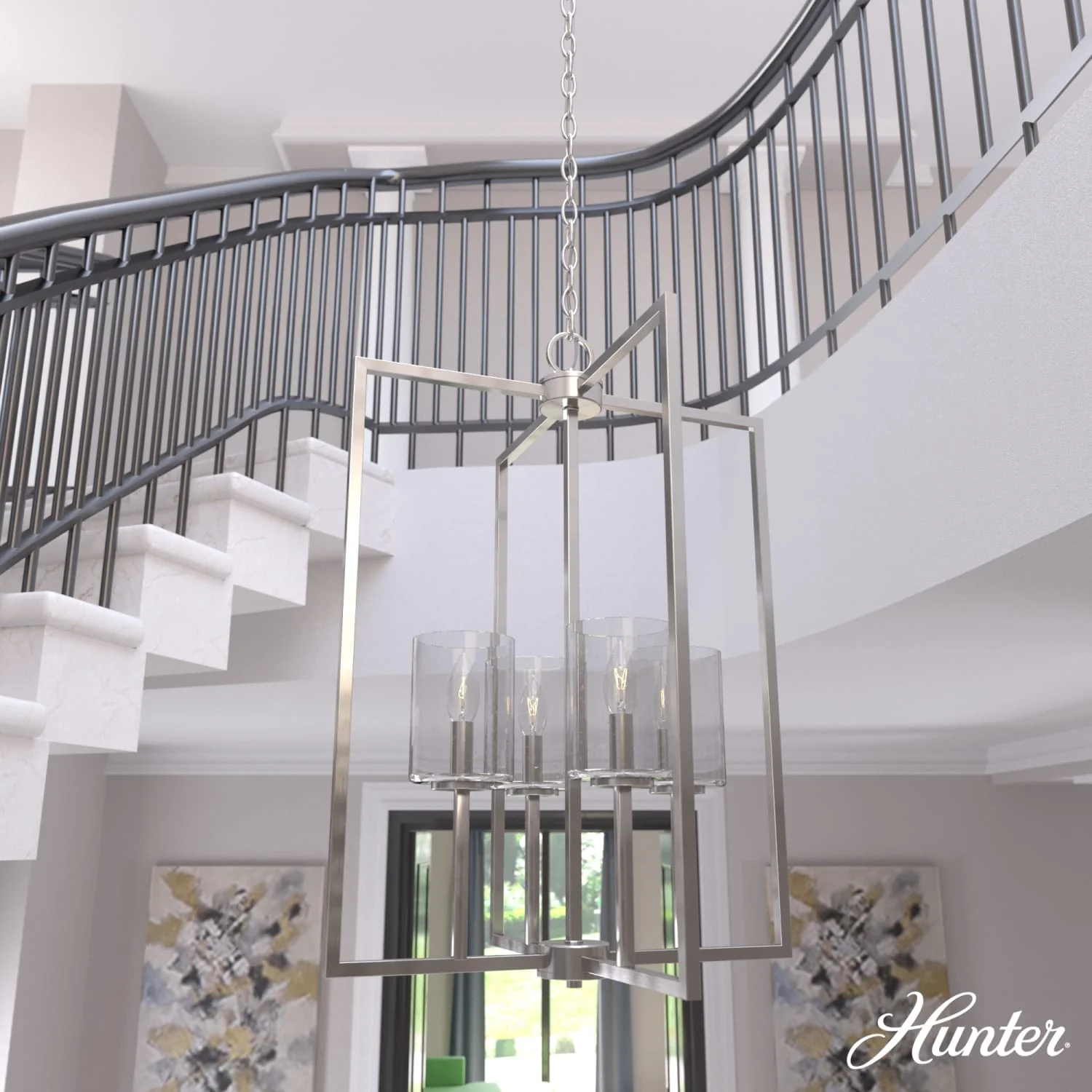 Kerrison Small Foyer Pendant 4 Light 1 Kerrison Small Foyer Pendant 4 Light