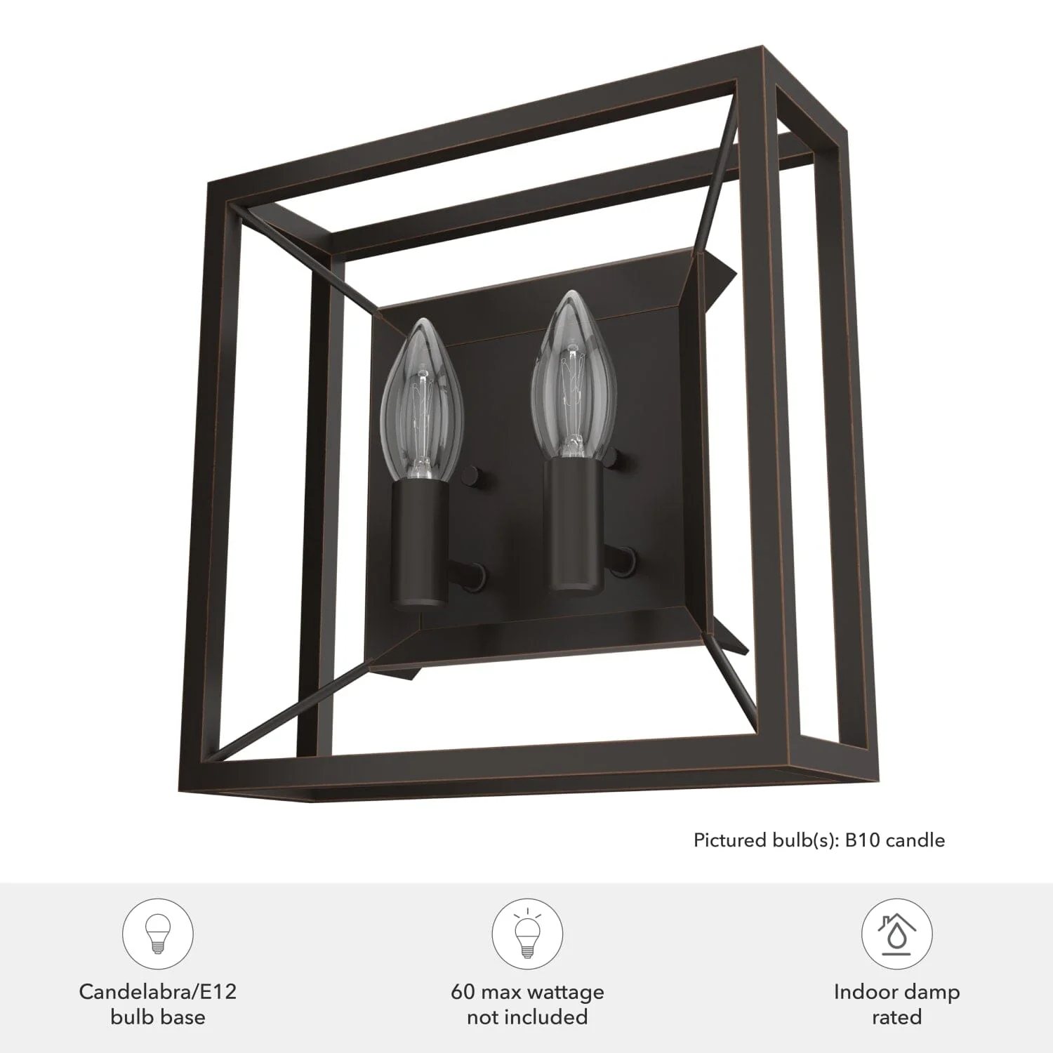 Doherty 2 Light Wall Sconce 5 Doherty 2 Light Wall Sconce