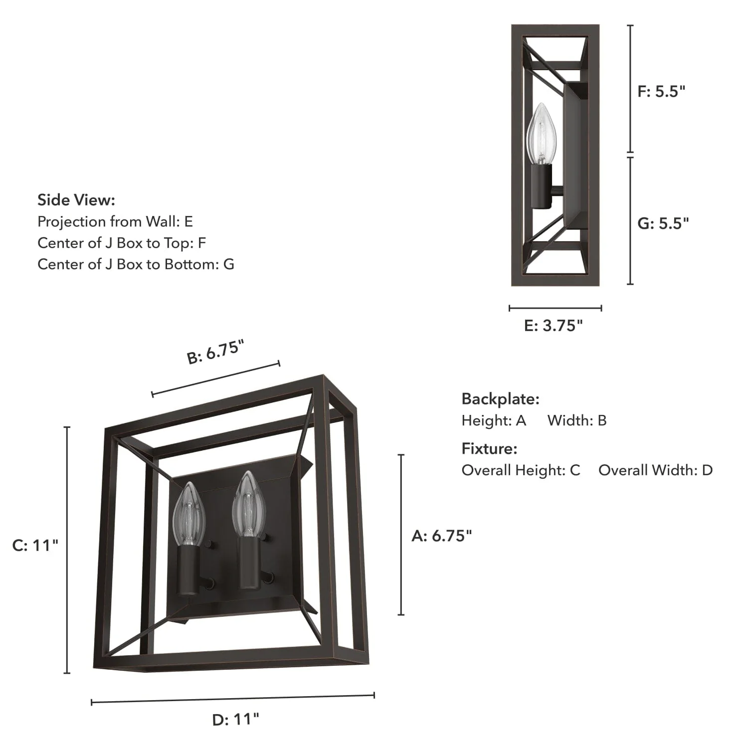 Doherty 2 Light Wall Sconce 7 Doherty 2 Light Wall Sconce