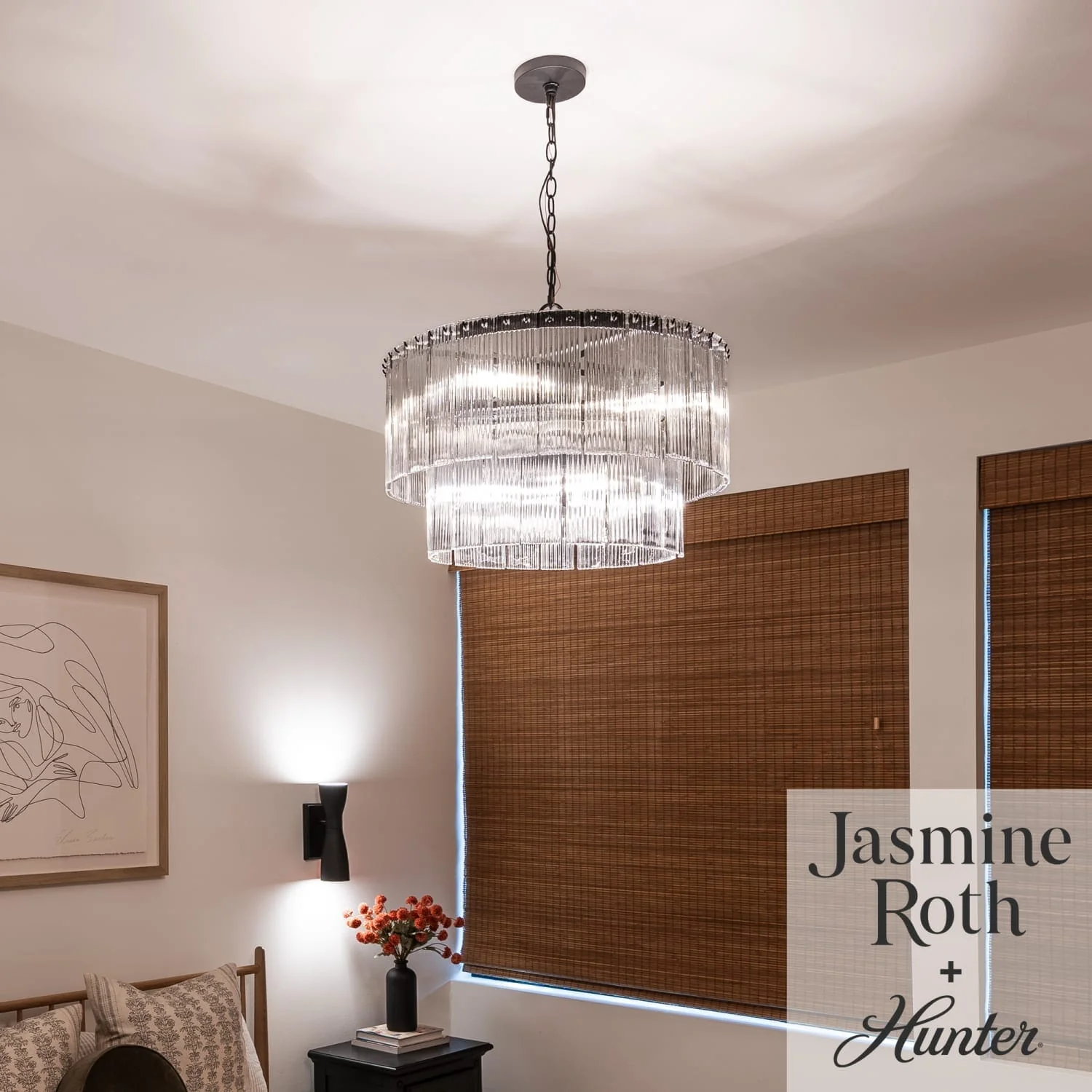Ontario Jasmine Roth 6 Light Medium 24 Inch Chandelier 2 Ontario Jasmine Roth 6 Light Medium 24 Inch Chandelier
