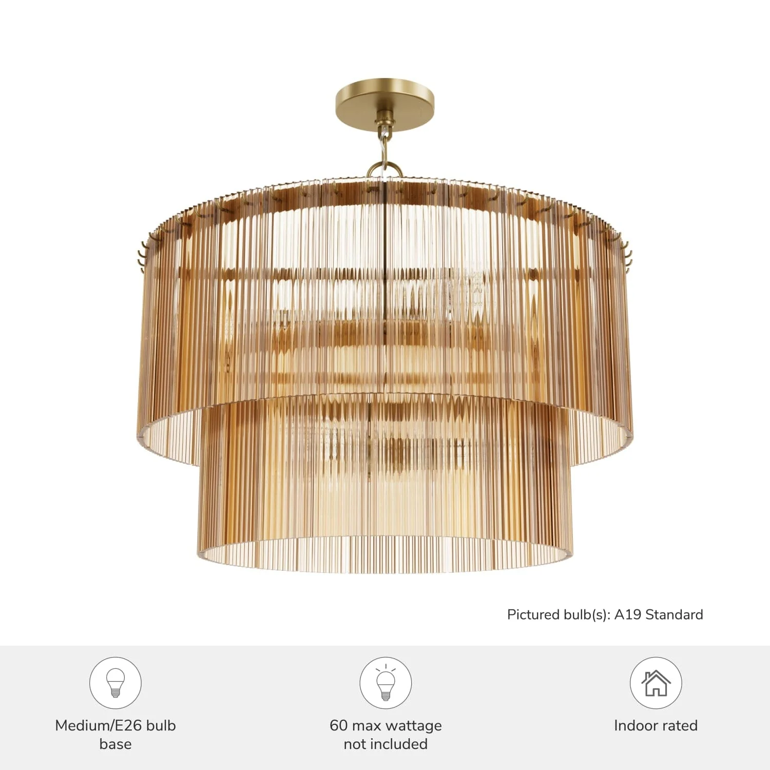 Ontario Jasmine Roth 6 Light Medium 24 Inch Chandelier 7 Ontario Jasmine Roth 6 Light Medium 24 Inch Chandelier