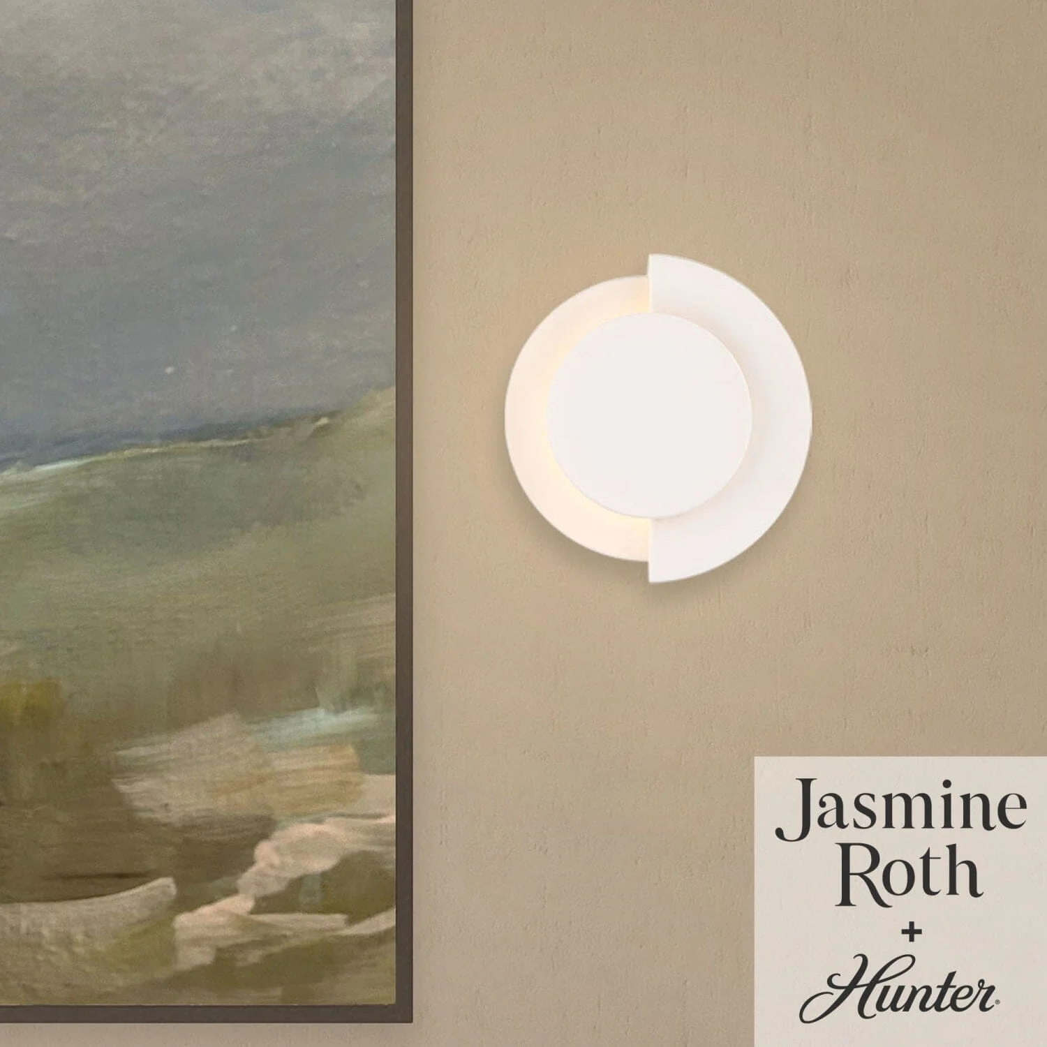 Opaline Crest Jasmine Roth LED 8 Inch Sconce