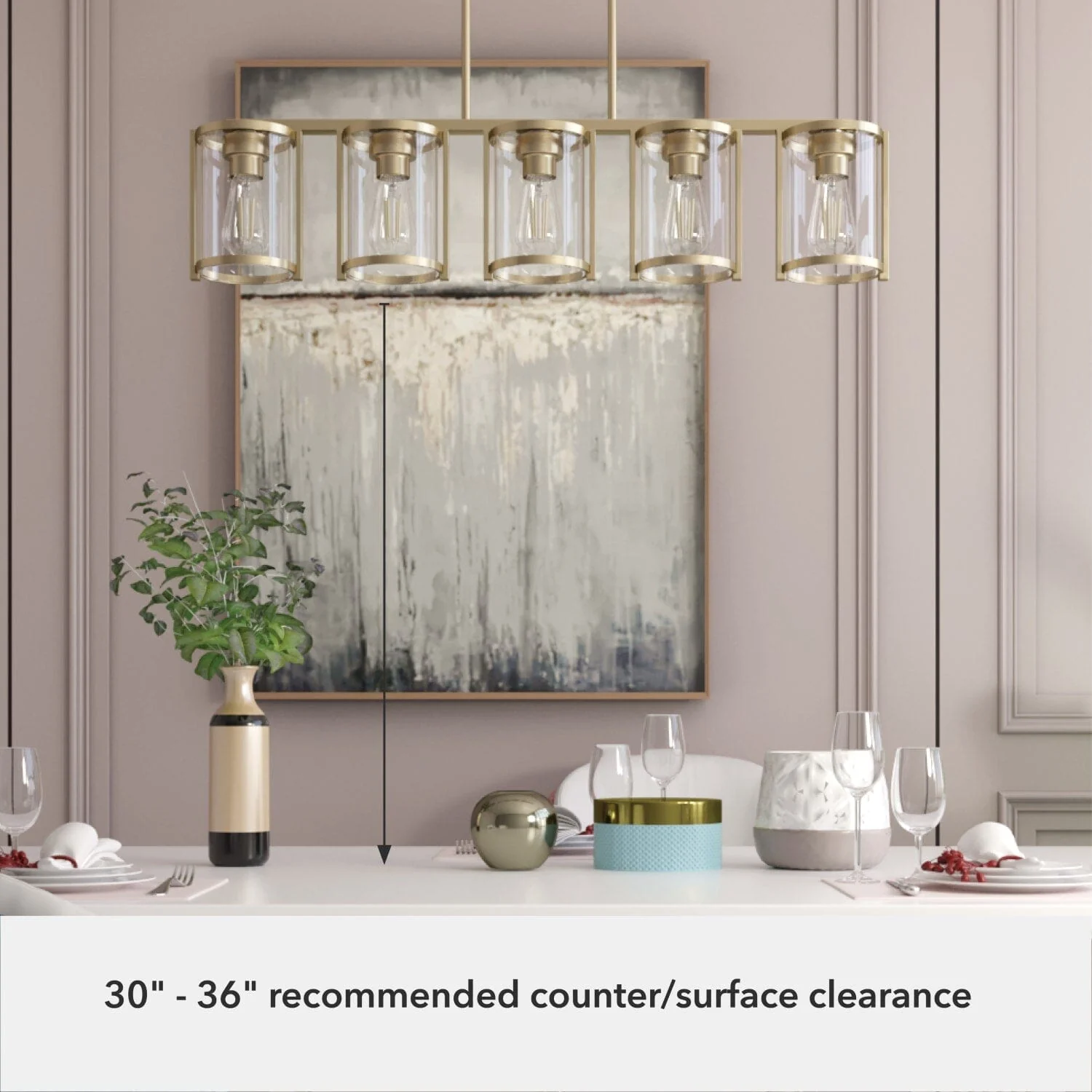 Astwood 5 Light Linear Chandelier 13 Astwood 5 Light Linear Chandelier
