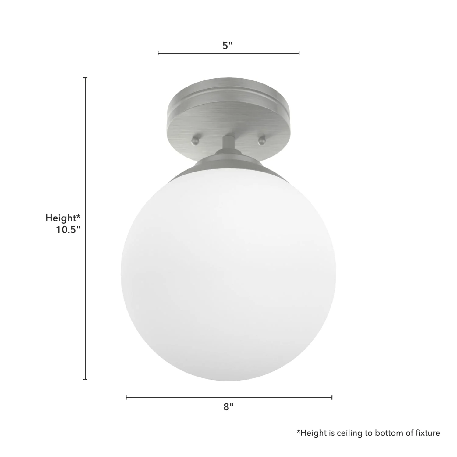 Hepburn 1 Light Semi-Flush Mount 13 Hepburn 1 Light Semi-Flush Mount