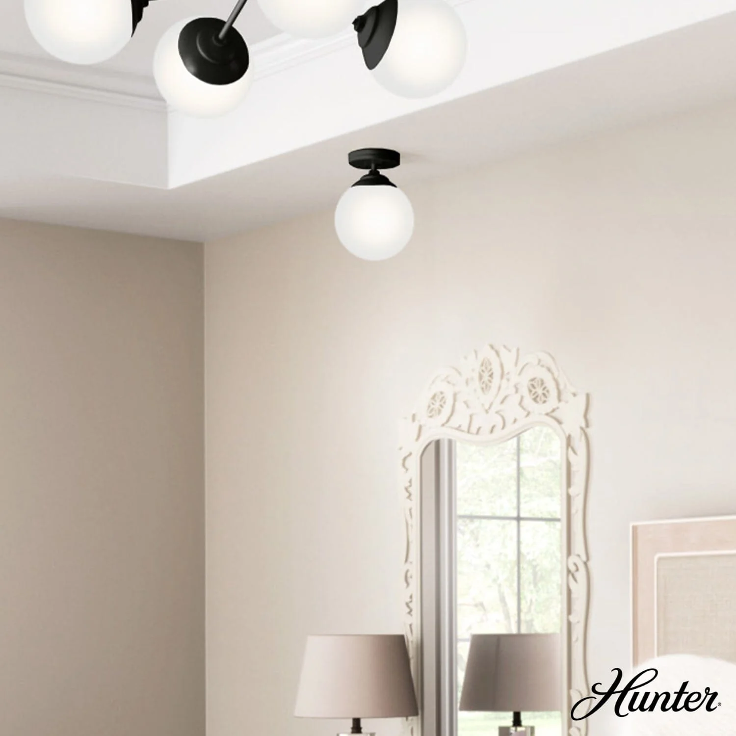 Hepburn 1 Light Semi-Flush Mount 2 Hepburn 1 Light Semi-Flush Mount
