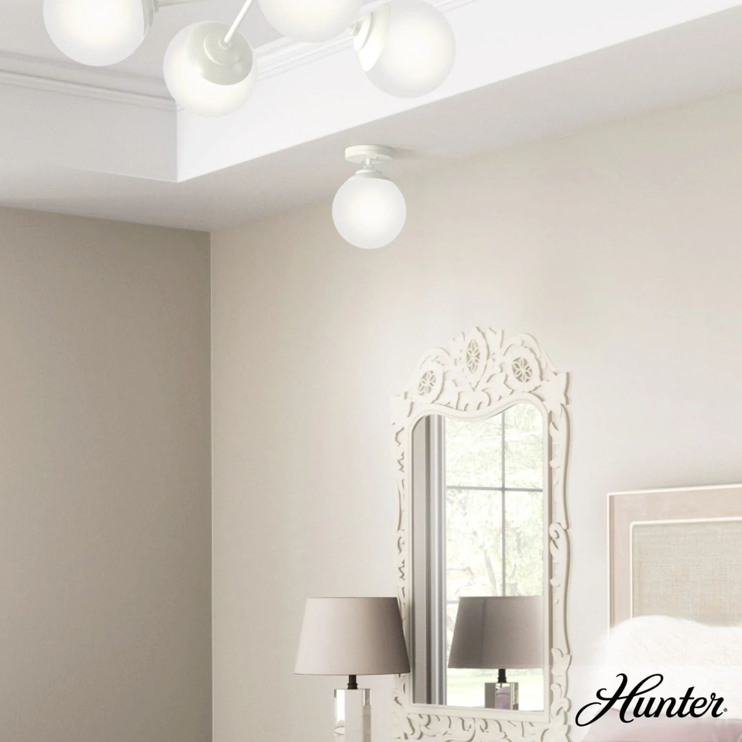 Hepburn 1 Light Semi-Flush Mount 3 Hepburn 1 Light Semi-Flush Mount
