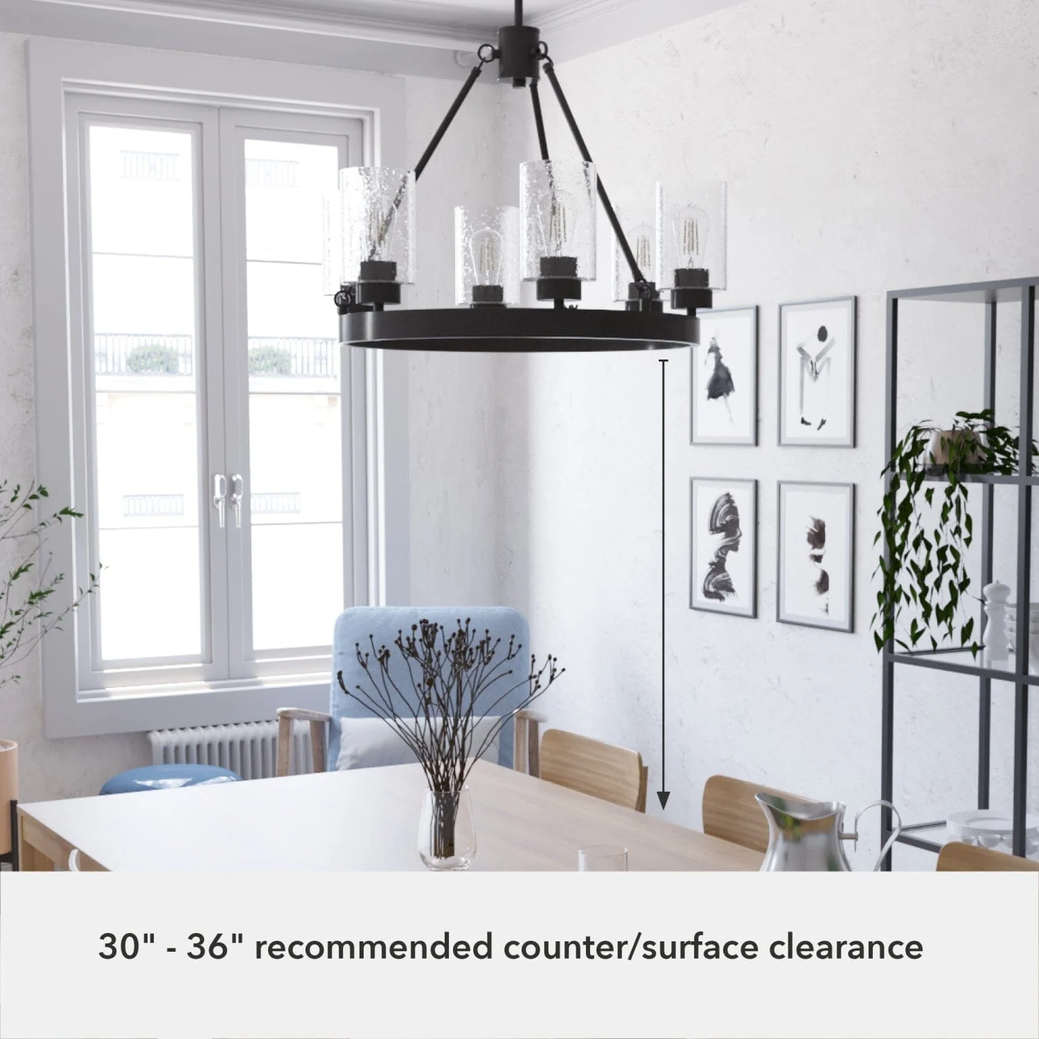 Hartland 6 Light Chandelier 10 Hartland 6 Light Chandelier