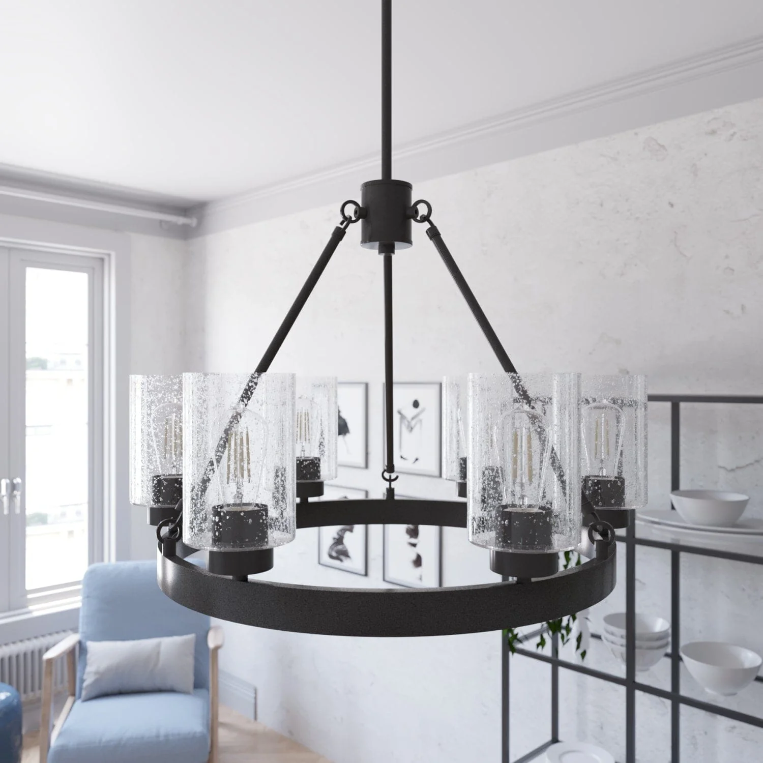 Hartland 6 Light Chandelier 2 Hartland 6 Light Chandelier