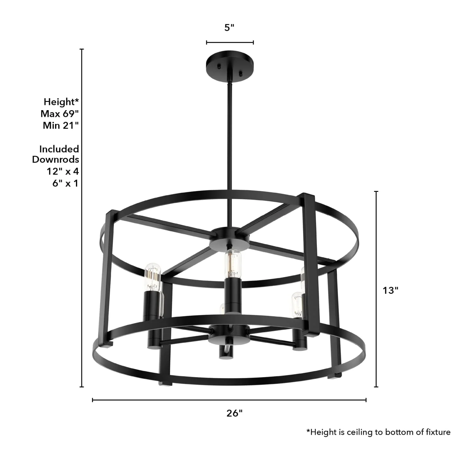 Astwood 6 Light Chandelier 13 Astwood 6 Light Chandelier