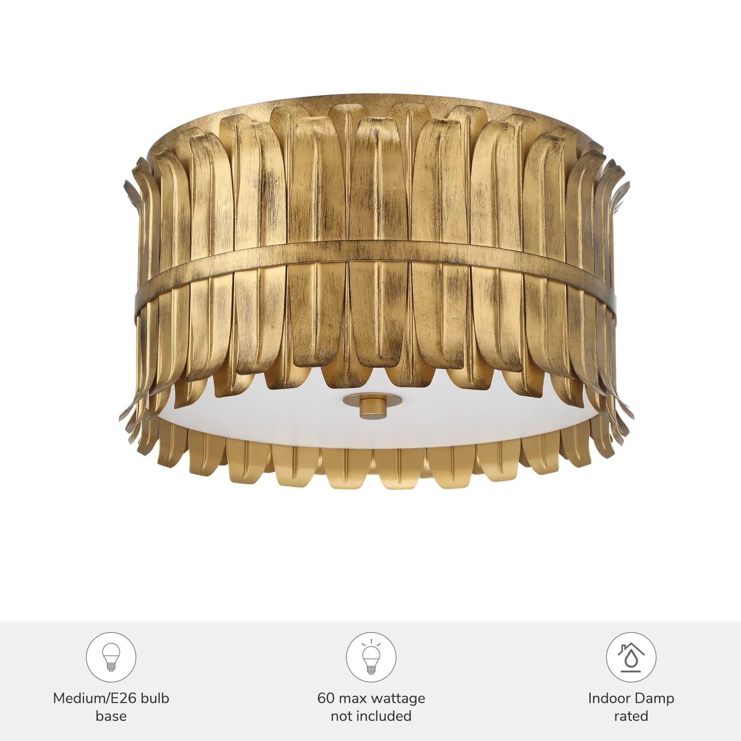 Valdaz 3 Light Large 15 Inch Flush 3 Valdaz 3 Light Large 15 Inch Flush
