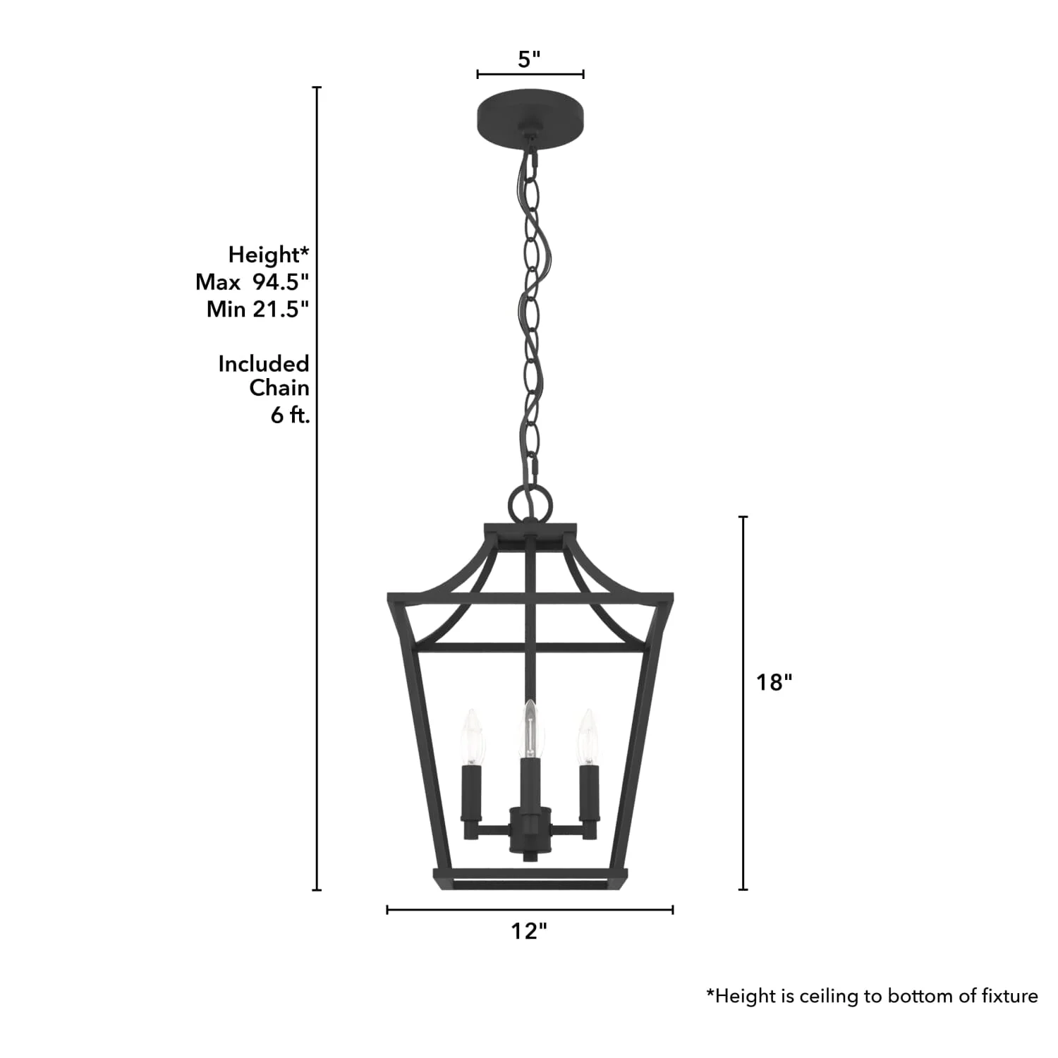 Laurel Ridge 4 Light Lantern Pendant 12 inch 12 Laurel Ridge 4 Light Lantern Pendant 12 inch