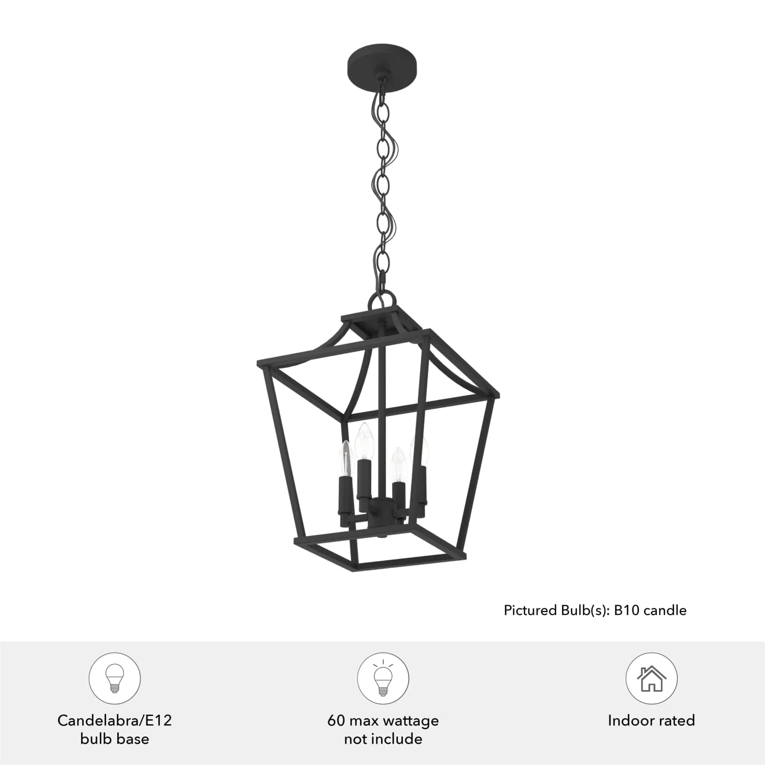 Laurel Ridge 4 Light Lantern Pendant 12 inch 9 Laurel Ridge 4 Light Lantern Pendant 12 inch