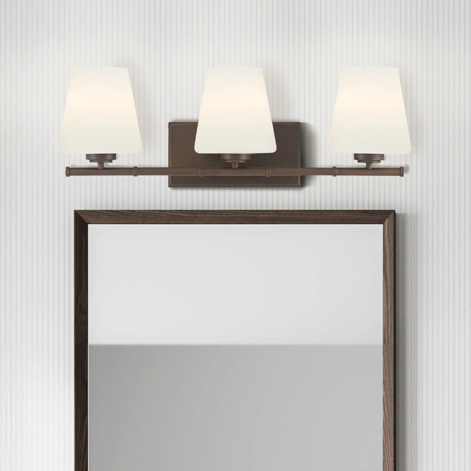 Fauna Grove 3 Light Medium 25 Inch Vanity 2 Fauna Grove 3 Light Medium 25 Inch Vanity