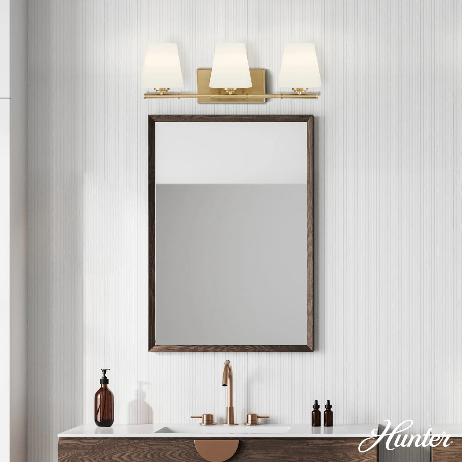Fauna Grove 3 Light Medium 25 Inch Vanity 3 Fauna Grove 3 Light Medium 25 Inch Vanity