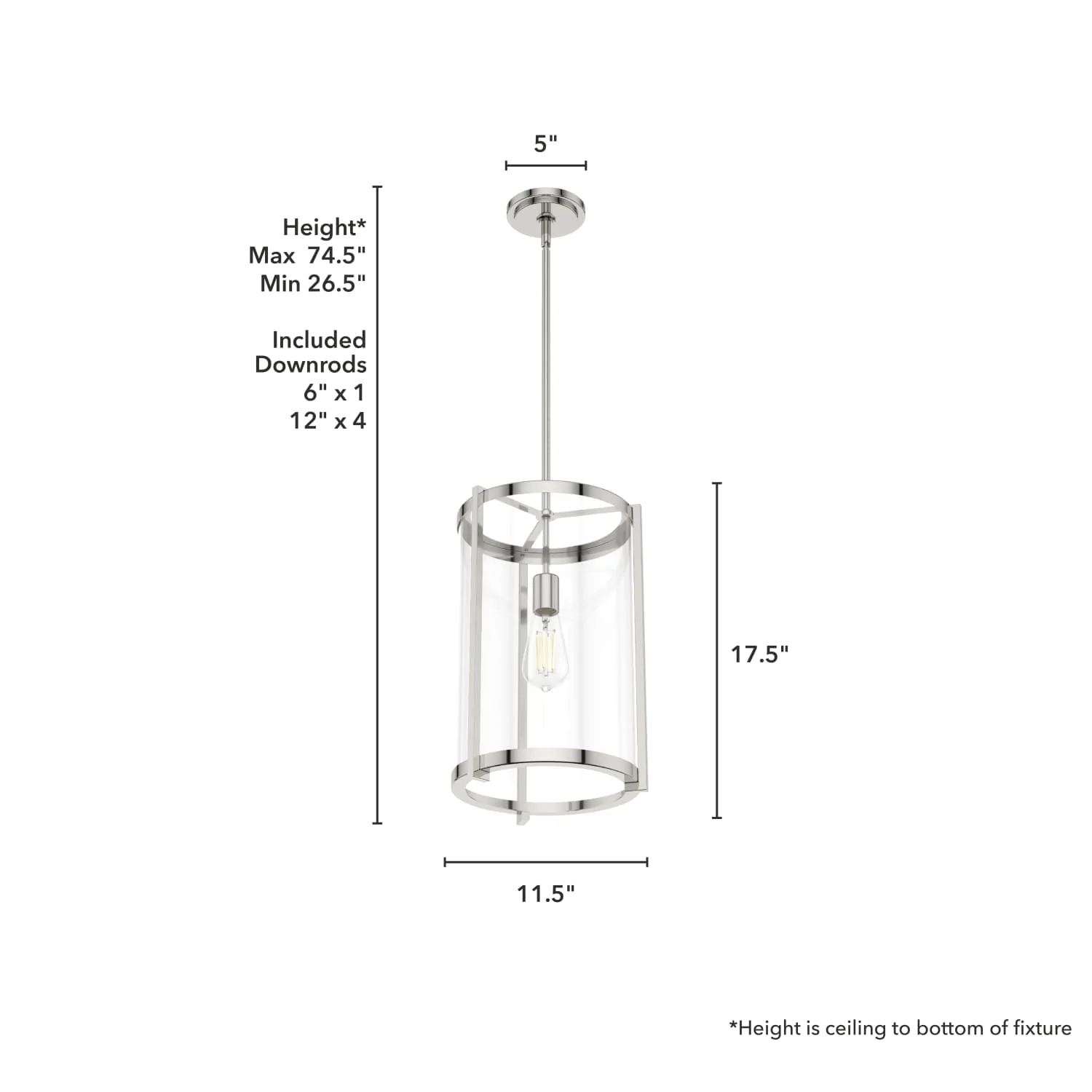 Astwood 1 Light Pendant 16 Astwood 1 Light Pendant