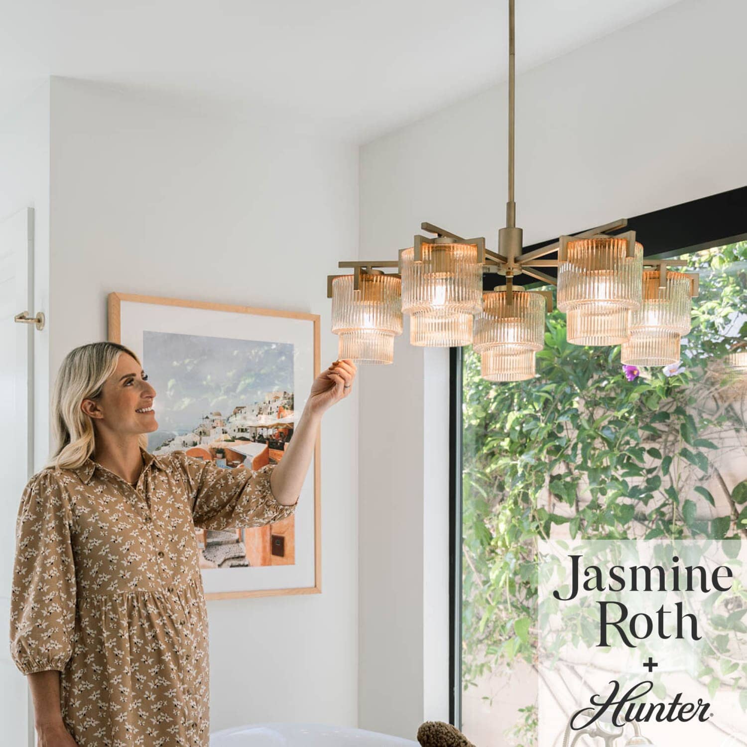 Ontario Jasmine Roth 5 Light Medium 27 Inch Chandelier 2 Ontario Jasmine Roth 5 Light Medium 27 Inch Chandelier