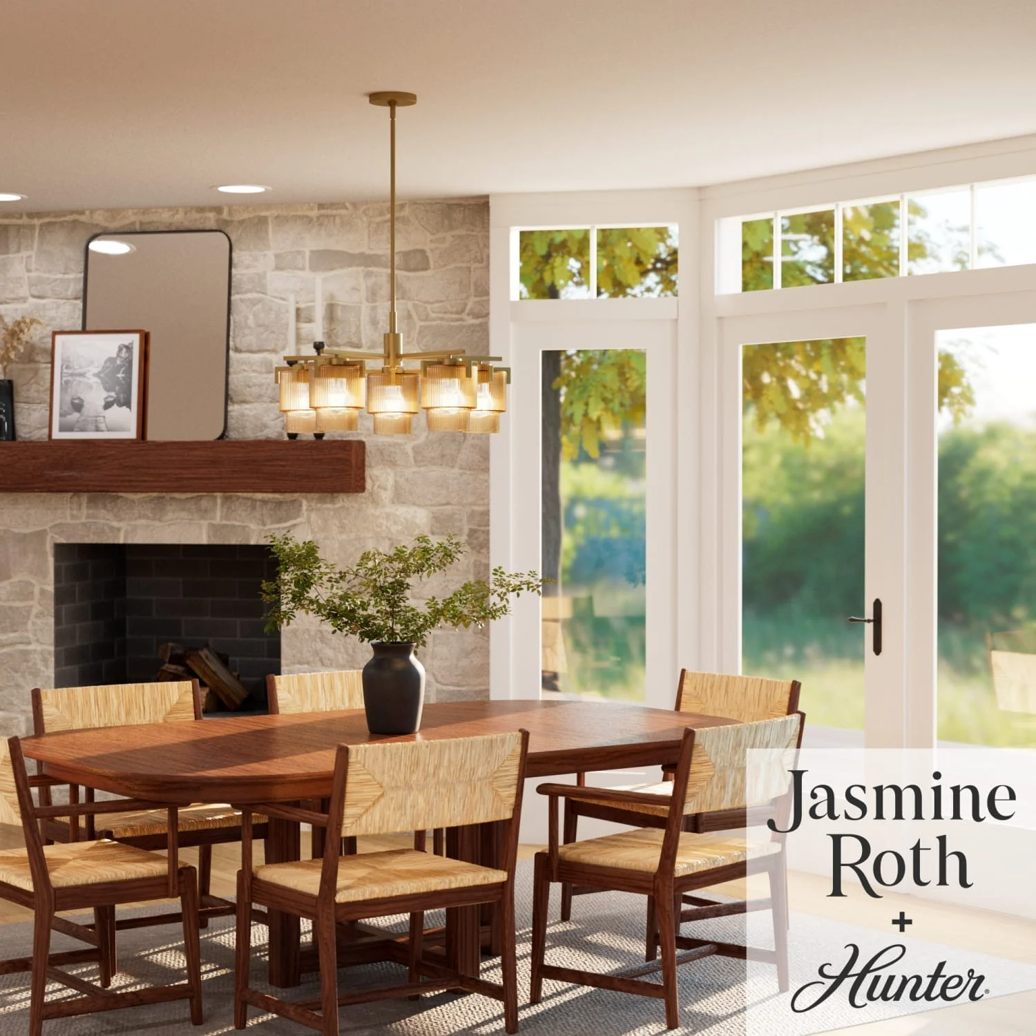 Ontario Jasmine Roth 5 Light Medium 27 Inch Chandelier 5 Ontario Jasmine Roth 5 Light Medium 27 Inch Chandelier