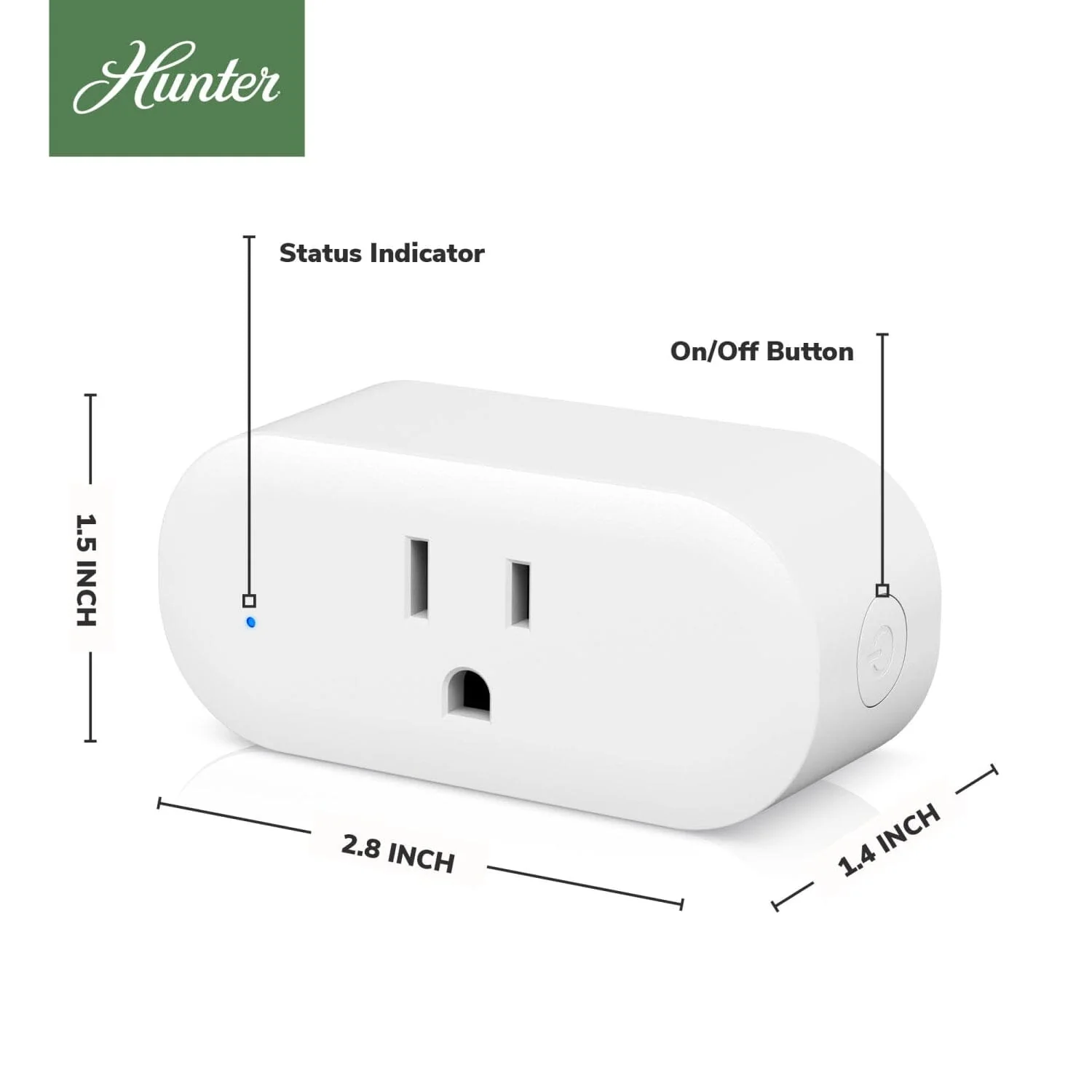 HunterSMART Smart Plug - 99983 3 HunterSMART Smart Plug - 99983