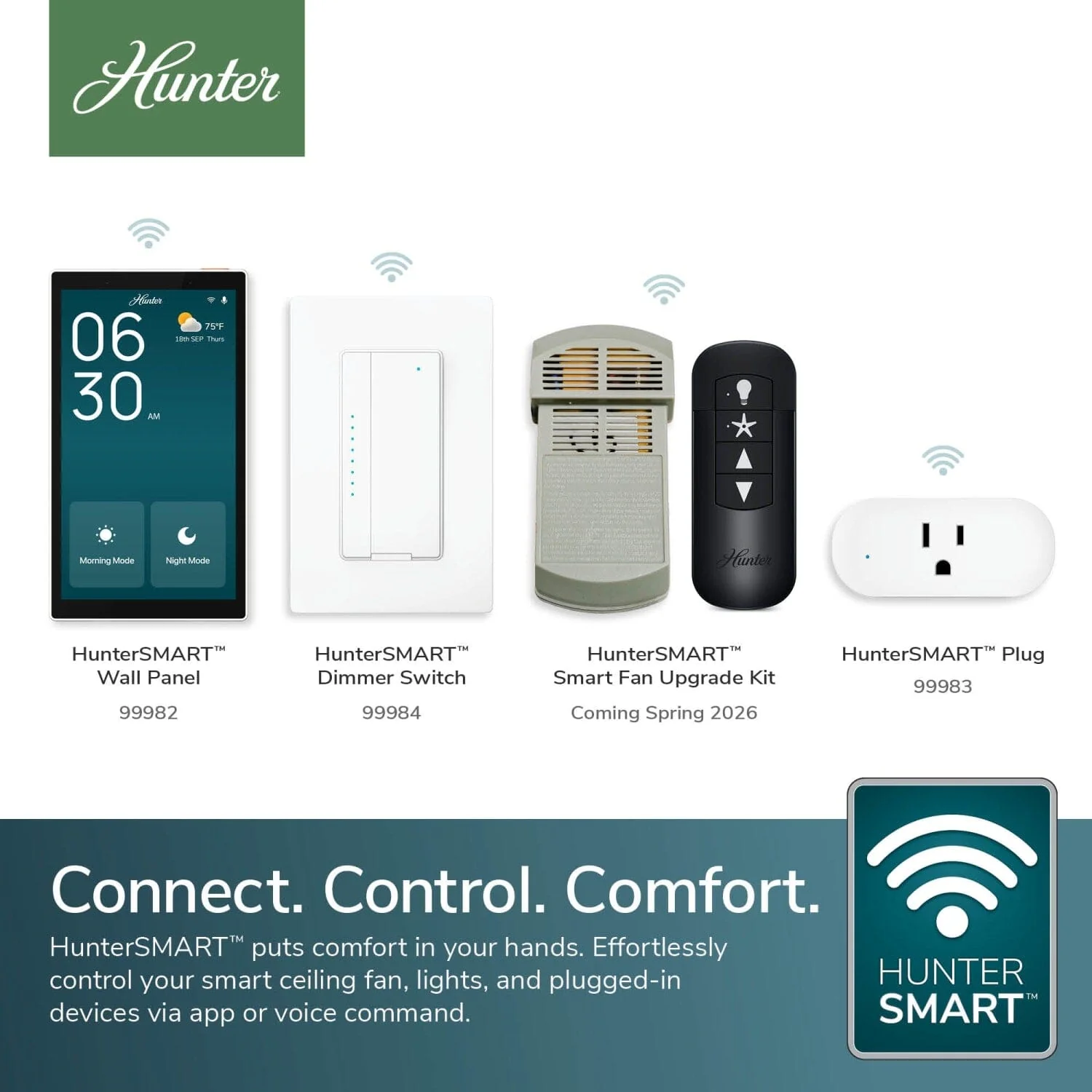HunterSMART Dimmer Switch - 99984 2 HunterSMART Dimmer Switch - 99984