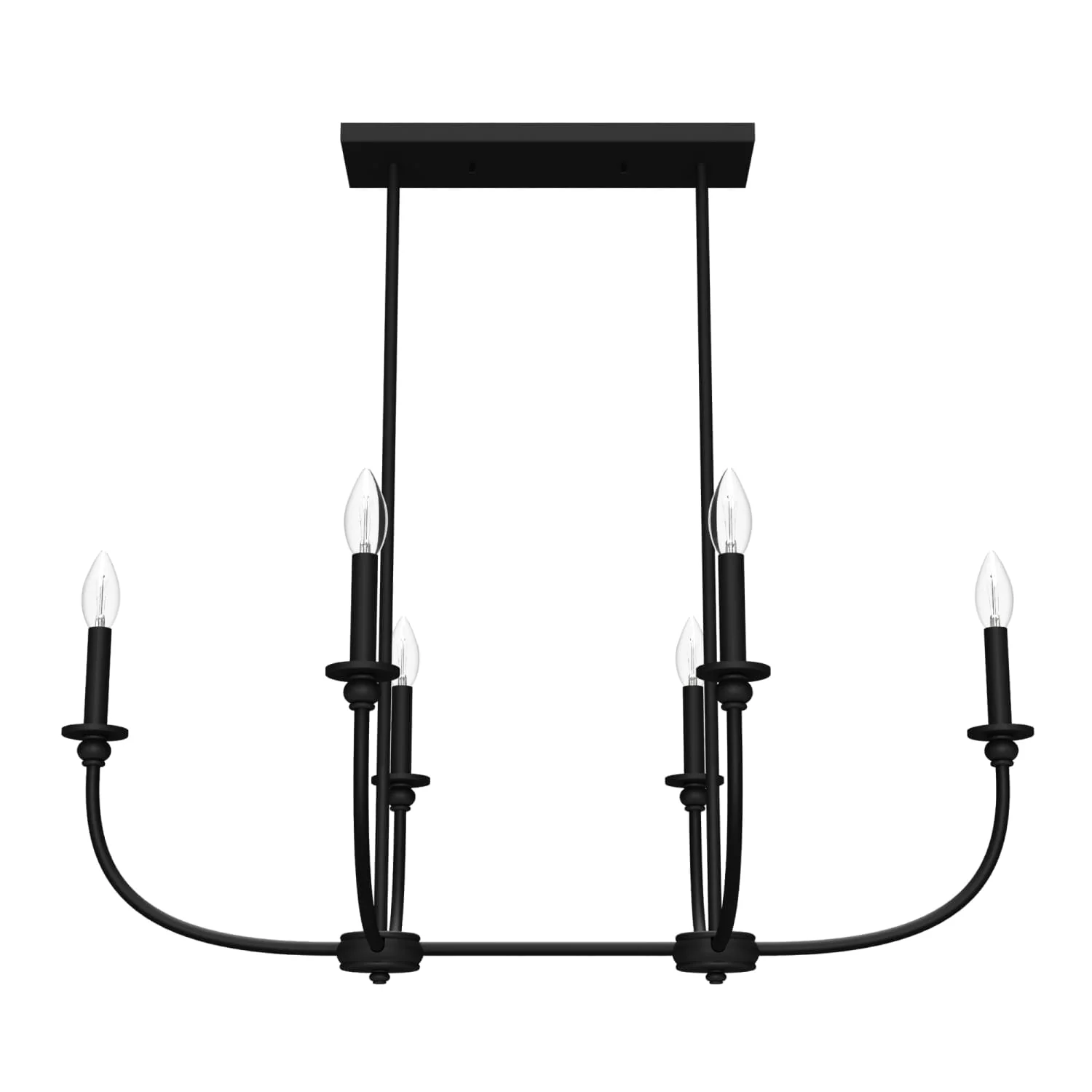 Southcrest 6 Light Linear Chandelier 13 Southcrest 6 Light Linear Chandelier