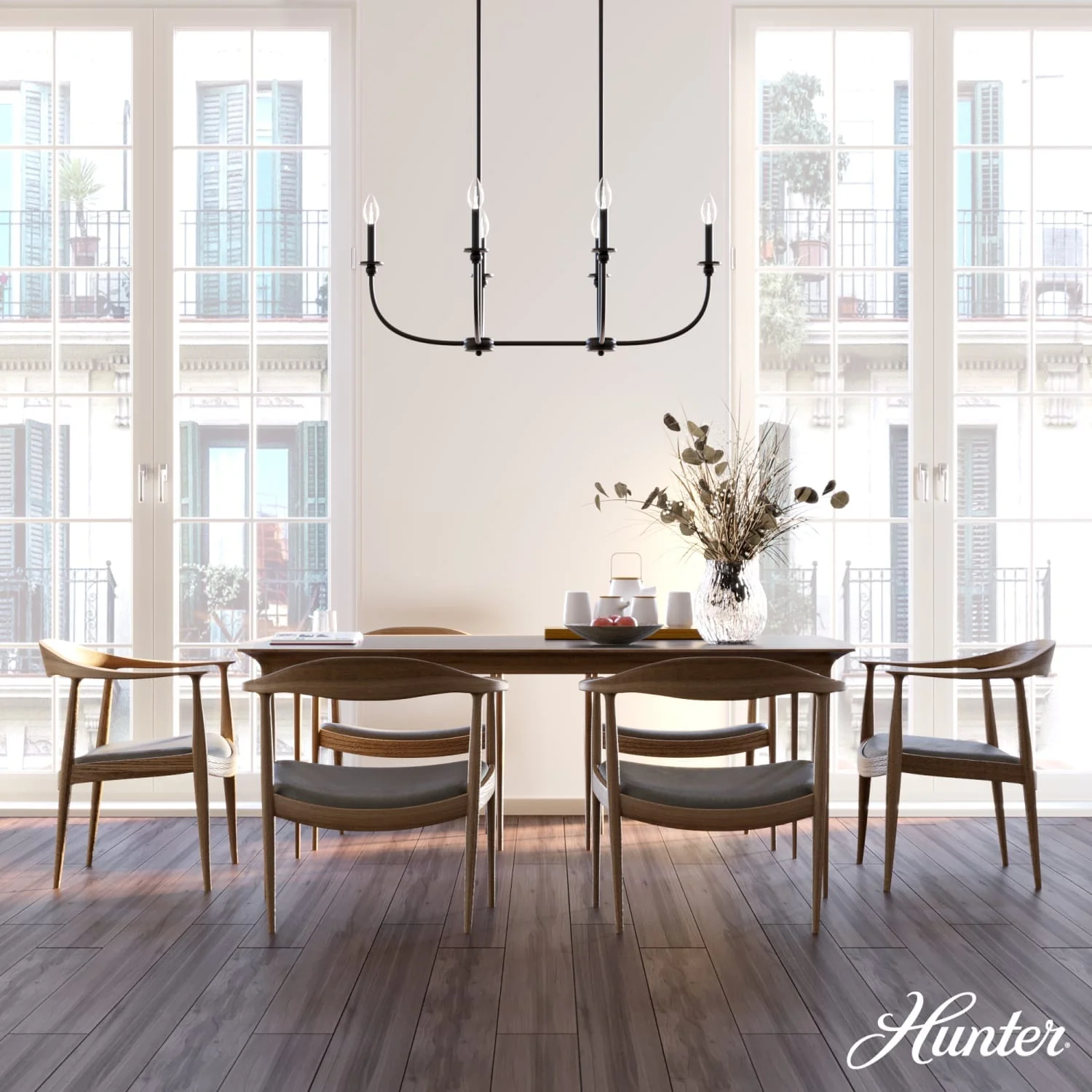 Southcrest 6 Light Linear Chandelier 4 Southcrest 6 Light Linear Chandelier
