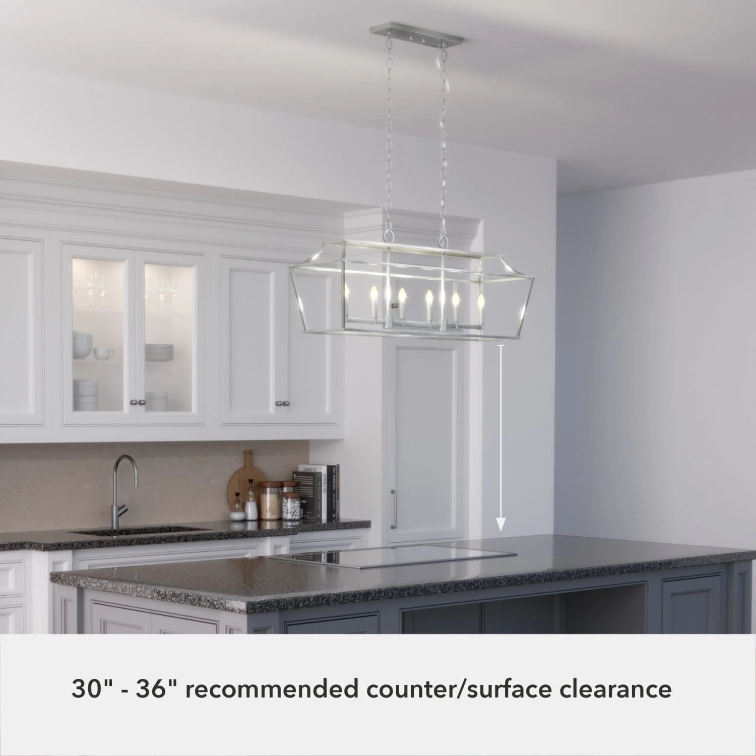 Laurel Ridge 6 Light Linear Chandelier 15 Laurel Ridge 6 Light Linear Chandelier