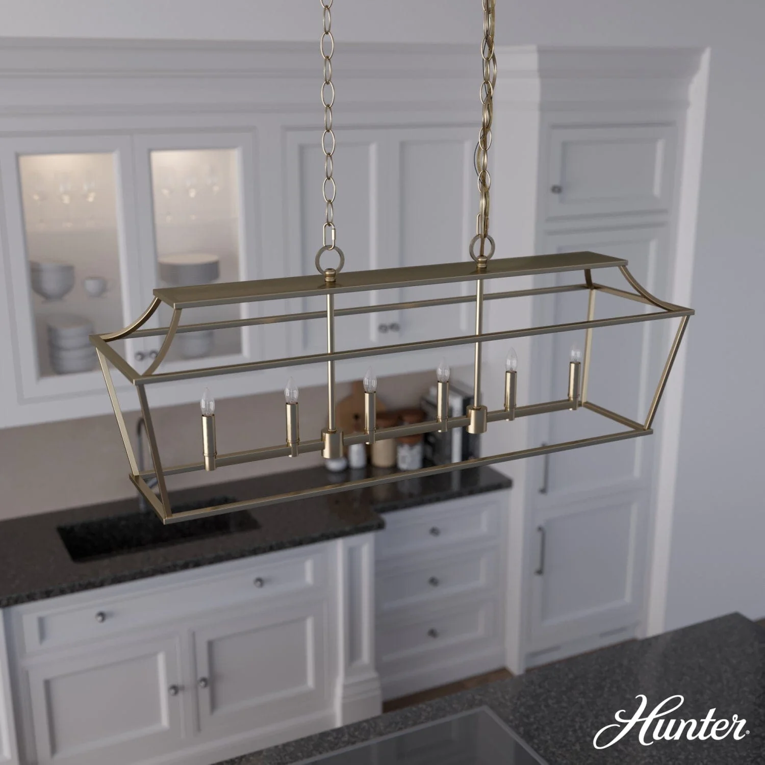 Laurel Ridge 6 Light Linear Chandelier 2 Laurel Ridge 6 Light Linear Chandelier