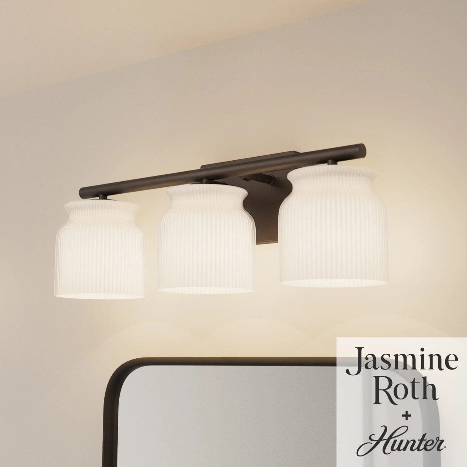 Harlowe Jasmine Roth 3 Light Medium 22 Inch Bath Vanity 2 Harlowe Jasmine Roth 3 Light Medium 22 Inch Bath Vanity