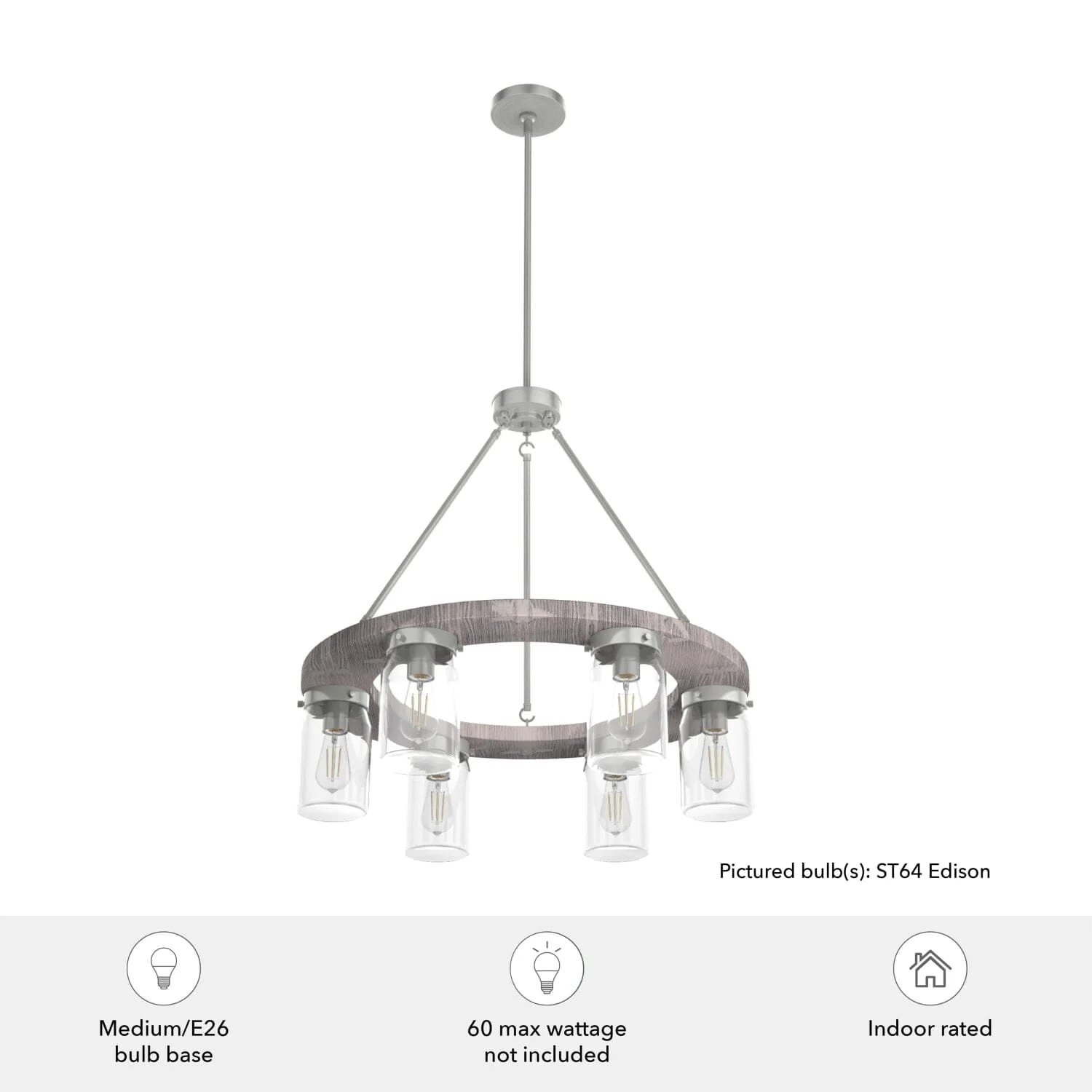 Devon Park 6 Light Chandelier 5 Devon Park 6 Light Chandelier