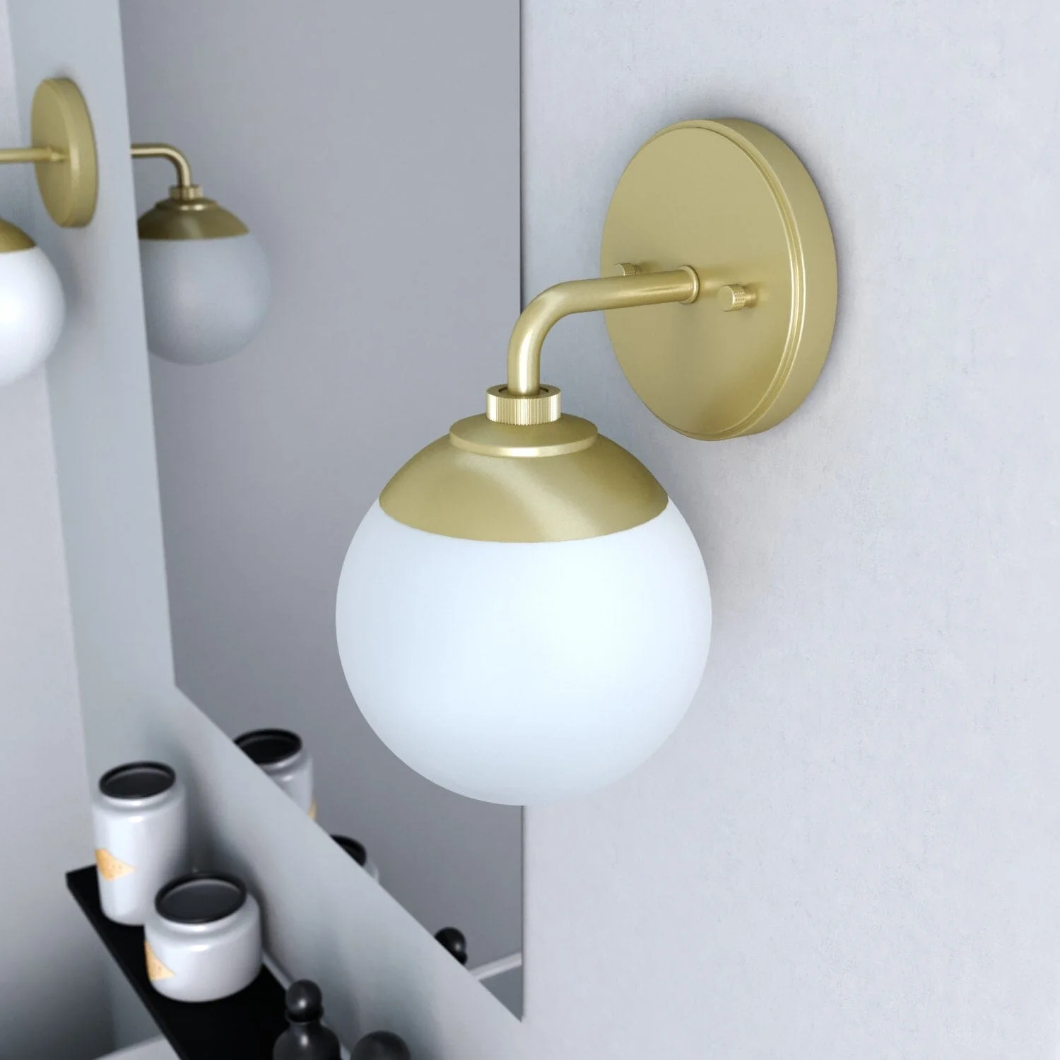 Hepburn 1 Light Wall Sconce 2 Hepburn 1 Light Wall Sconce