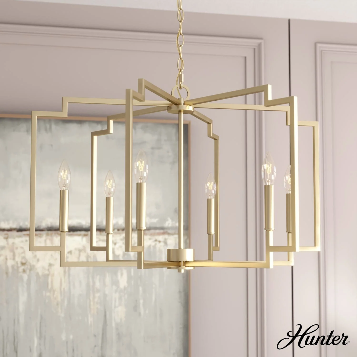 Zoanne 6 Light Chandelier 30 Inch