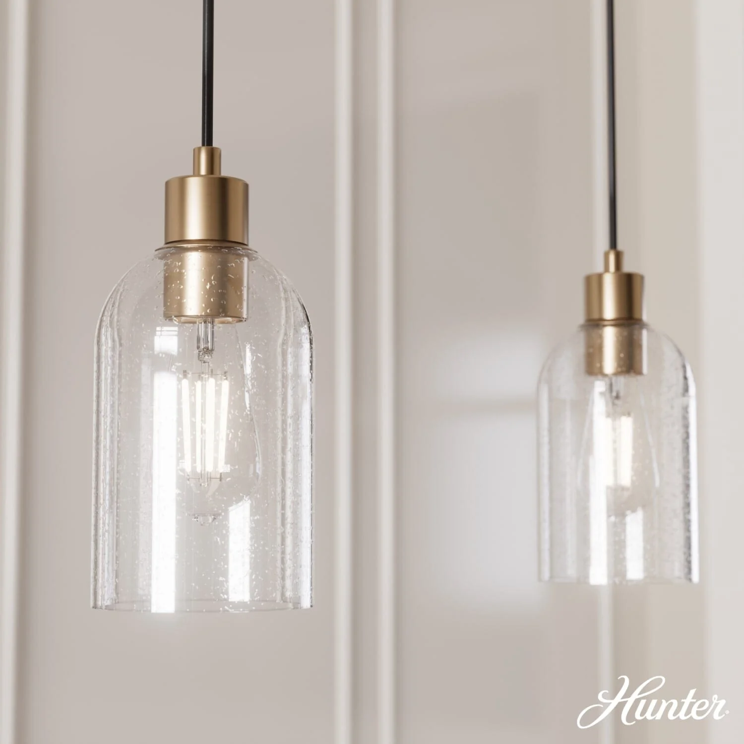 Lochemeade Clear Seeded Glass 1 Light Mini Pendant 1 Lochemeade Clear Seeded Glass 1 Light Mini Pendant