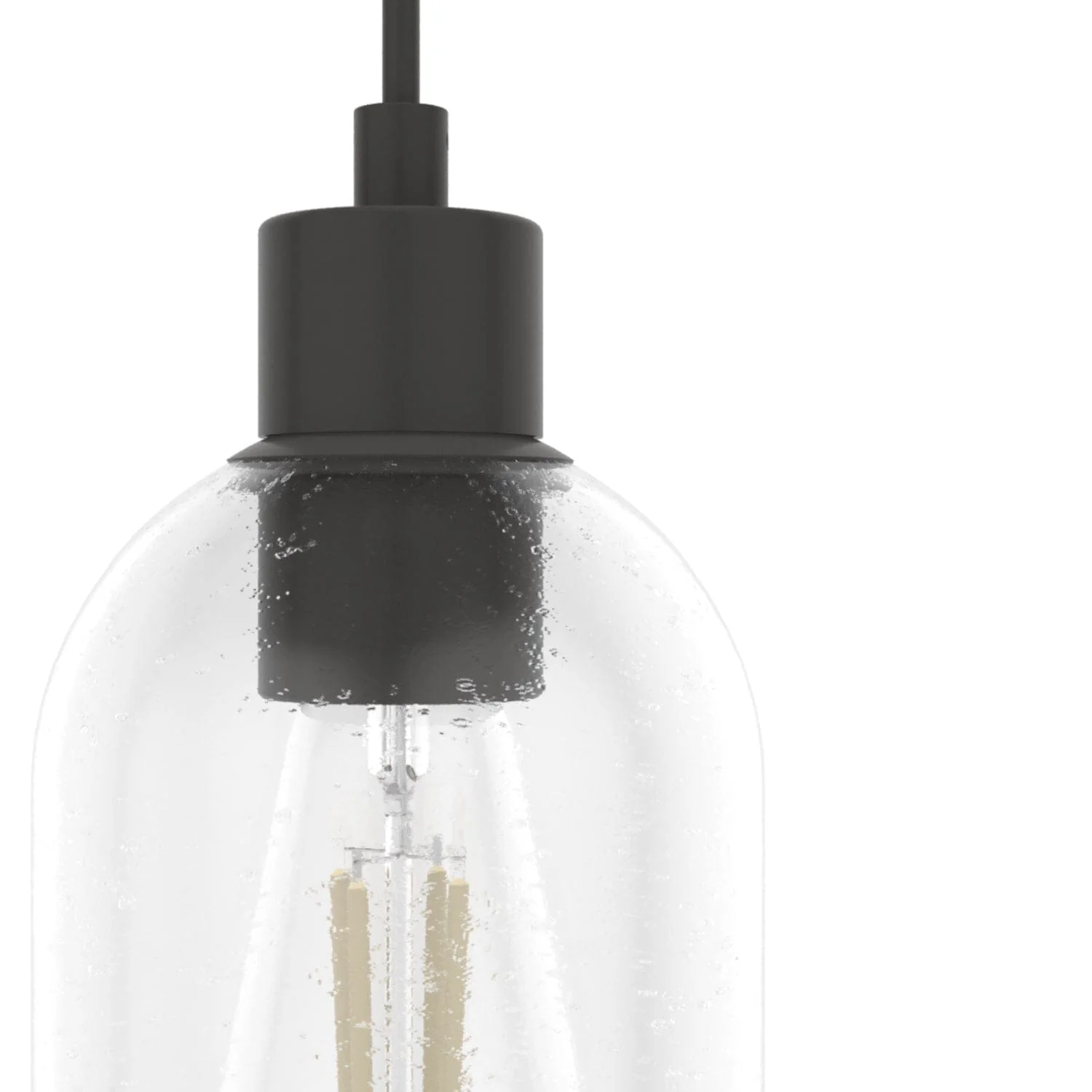 Lochemeade Clear Seeded Glass 1 Light Mini Pendant 23 Lochemeade Clear Seeded Glass 1 Light Mini Pendant