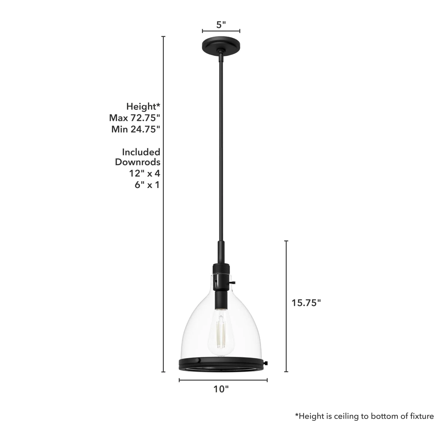 Van Nuys 1 Light Pendant 10 inch 11 Van Nuys 1 Light Pendant 10 inch