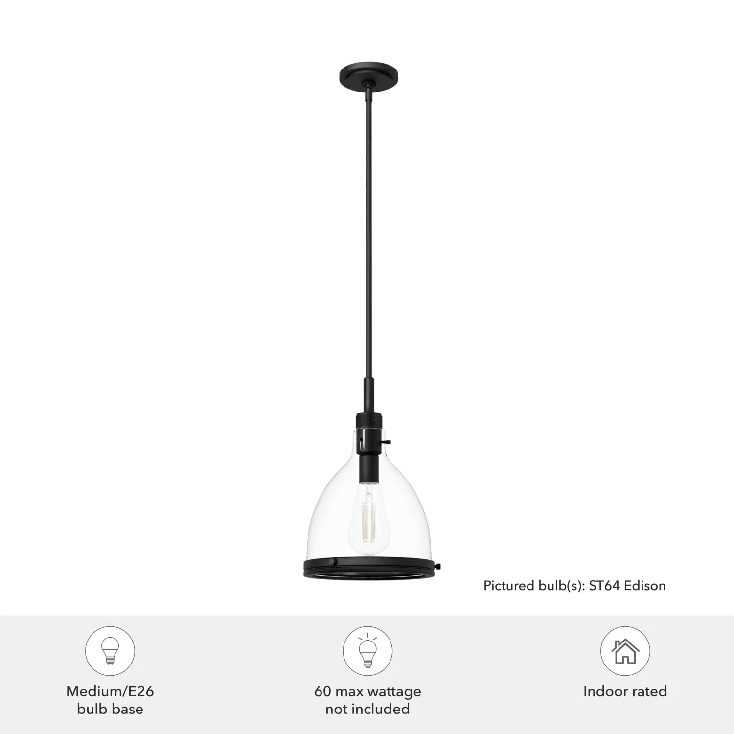 Van Nuys 1 Light Pendant 10 inch 8 Van Nuys 1 Light Pendant 10 inch