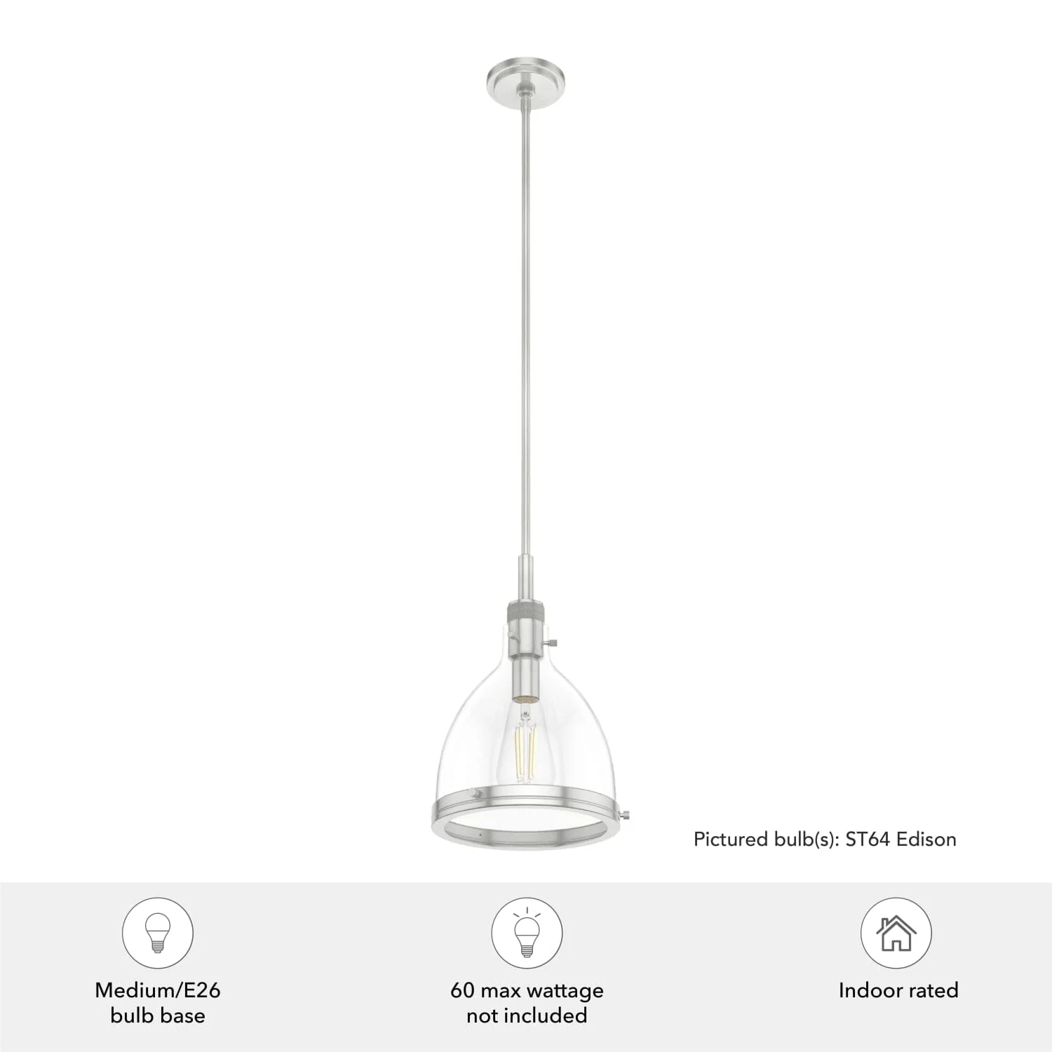 Van Nuys 1 Light Pendant 10 inch 9 Van Nuys 1 Light Pendant 10 inch