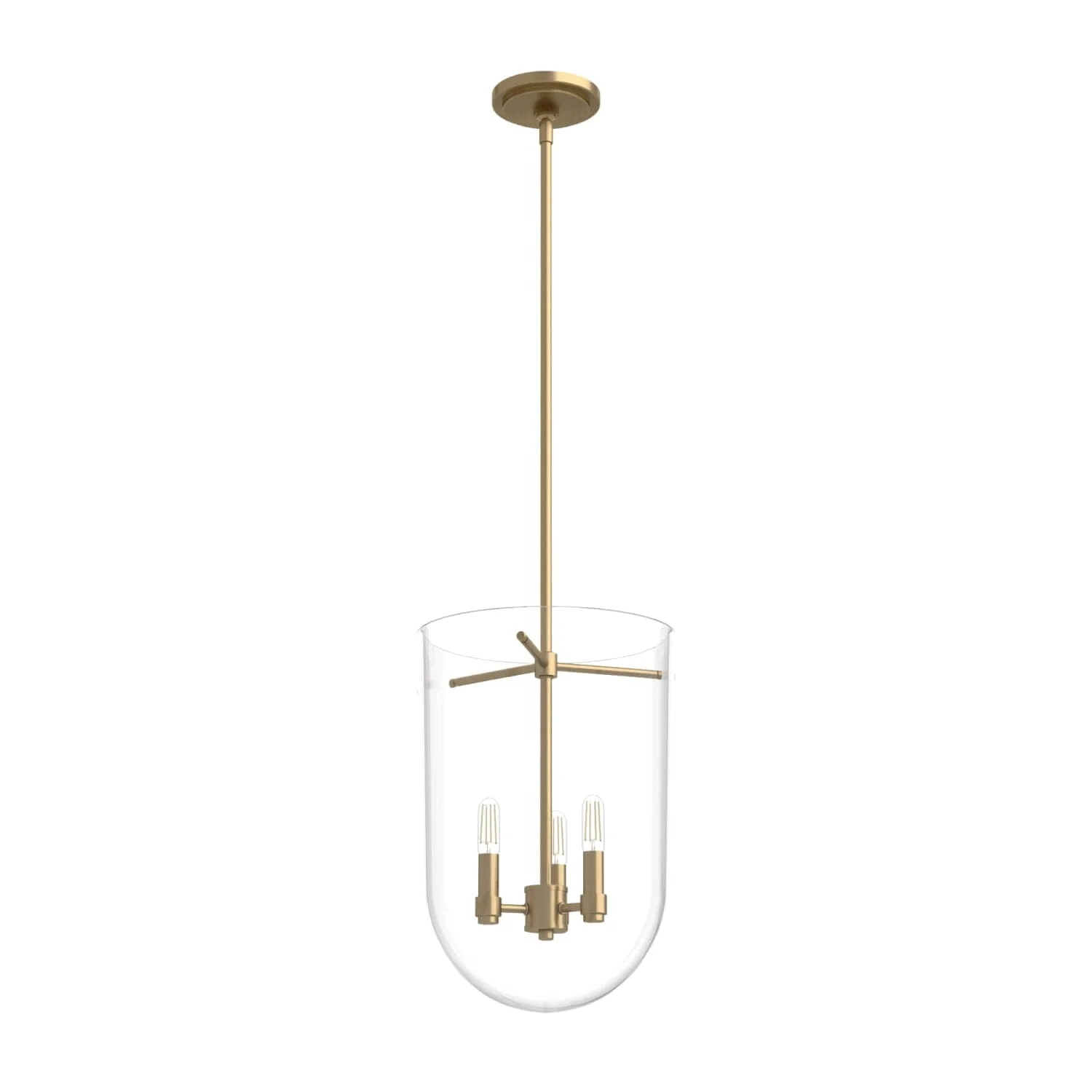 Sacha 3 Light Cloche Pendant 12 Sacha 3 Light Cloche Pendant