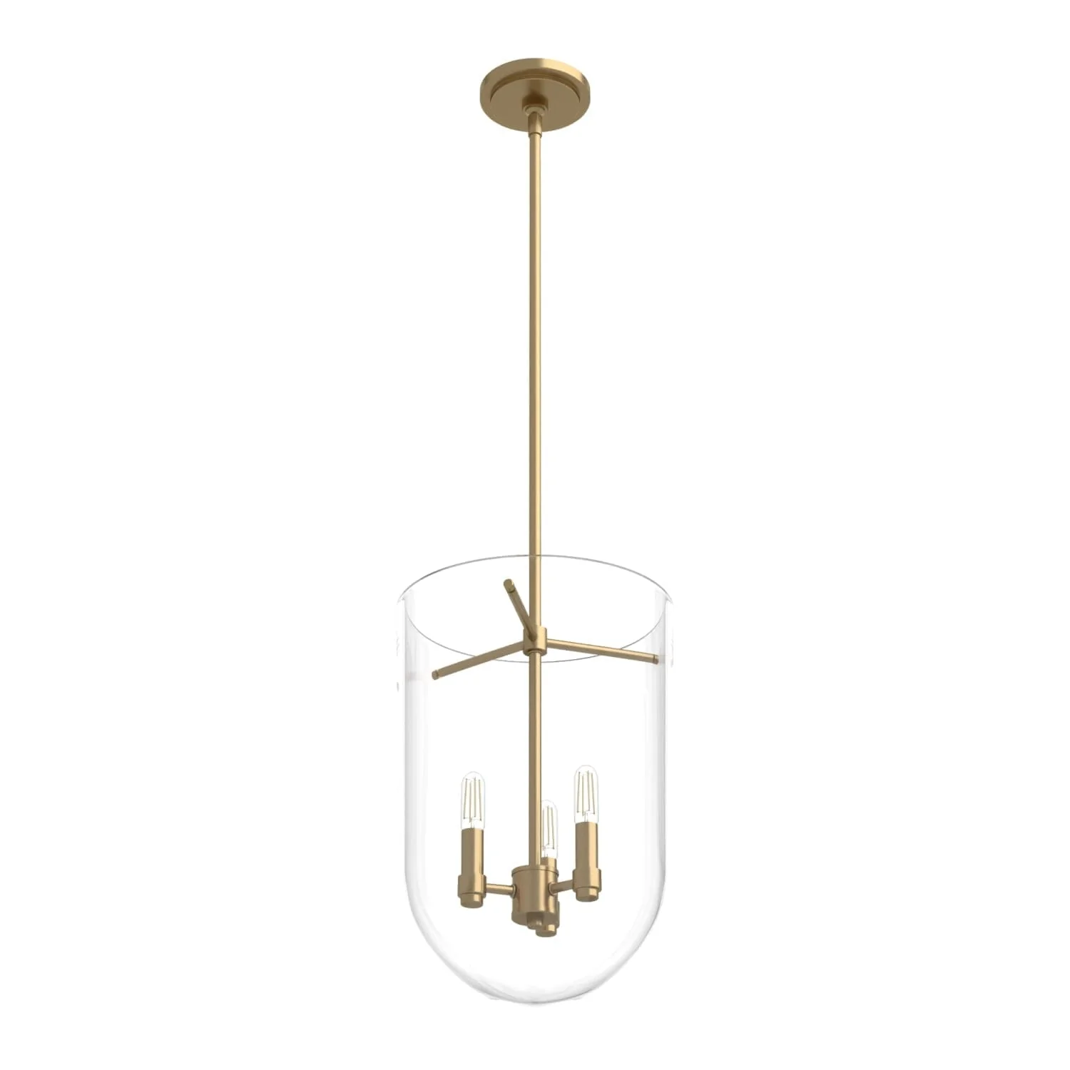 Sacha 3 Light Cloche Pendant 14 Sacha 3 Light Cloche Pendant