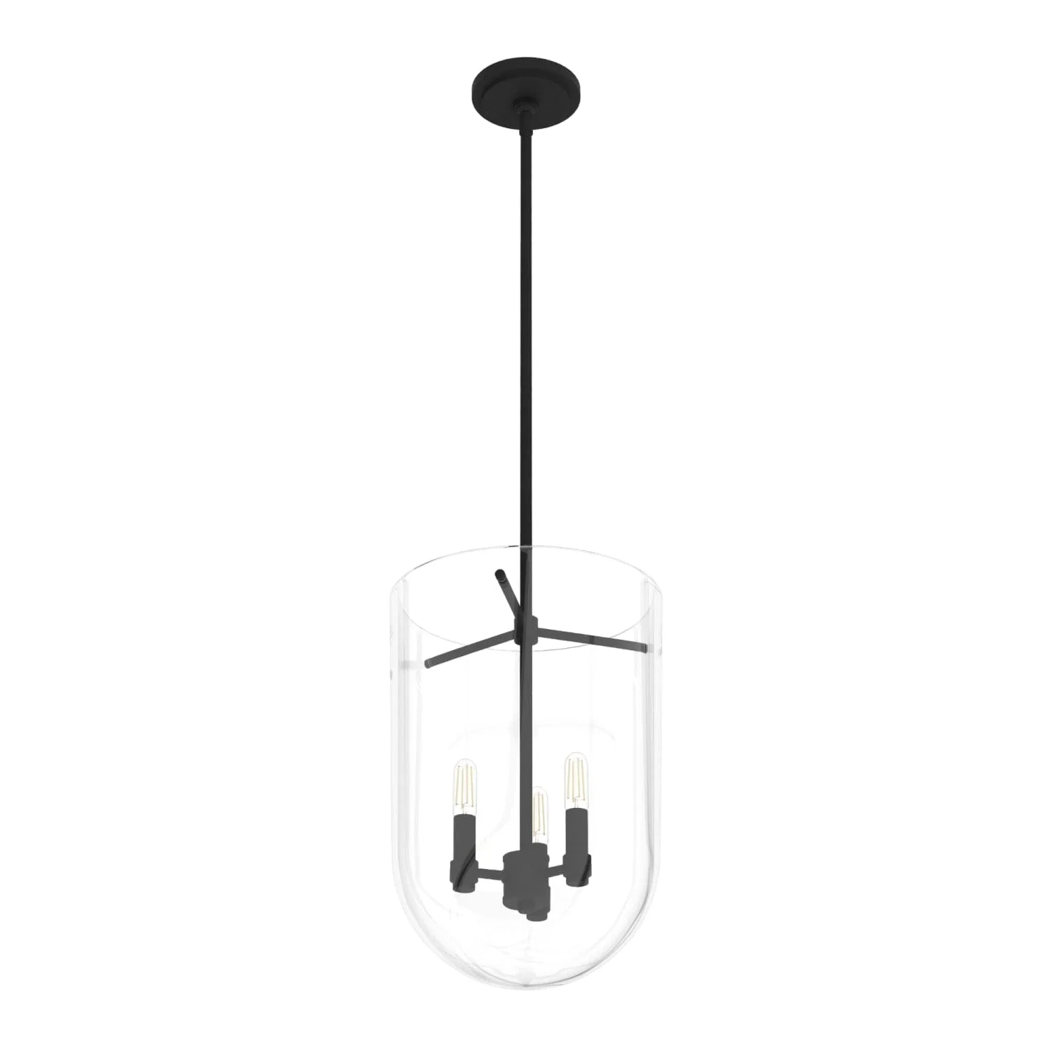 Sacha 3 Light Cloche Pendant 15 Sacha 3 Light Cloche Pendant