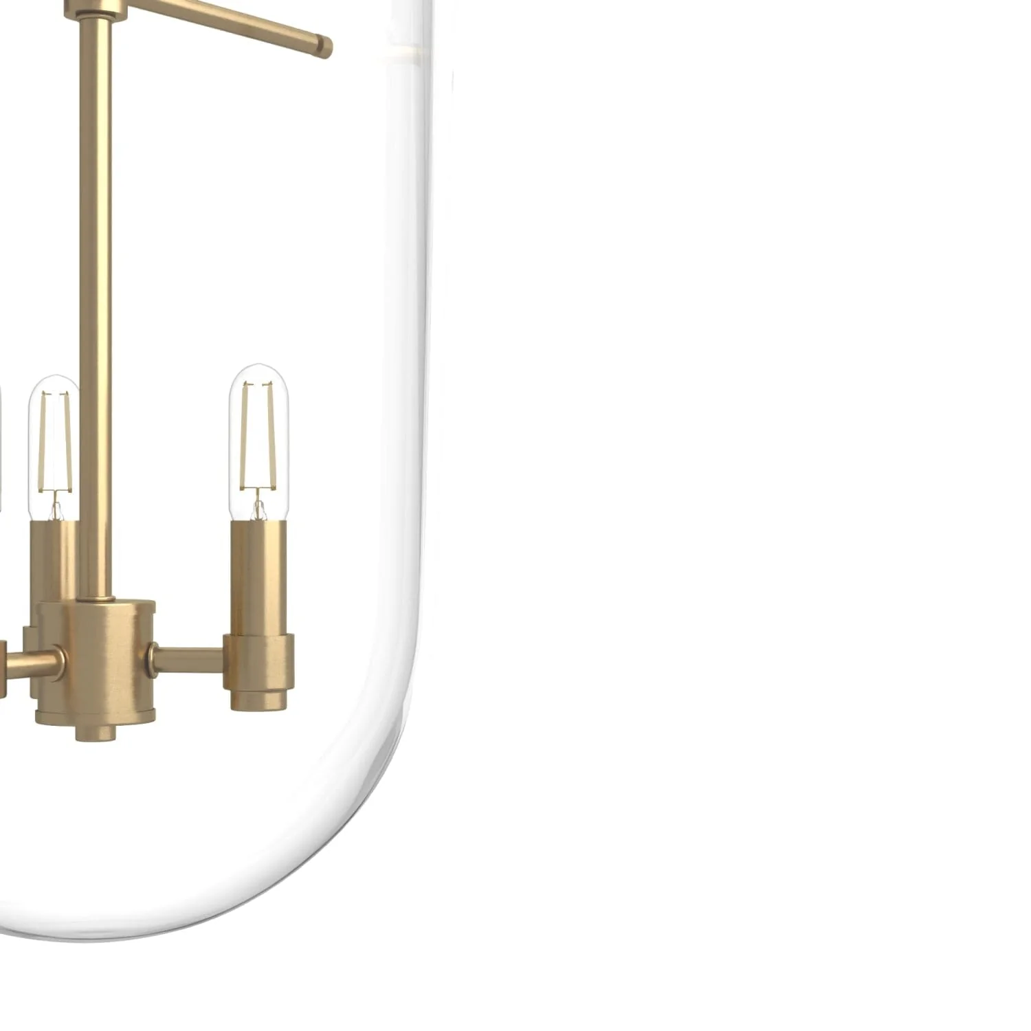 Sacha 3 Light Cloche Pendant 16 Sacha 3 Light Cloche Pendant