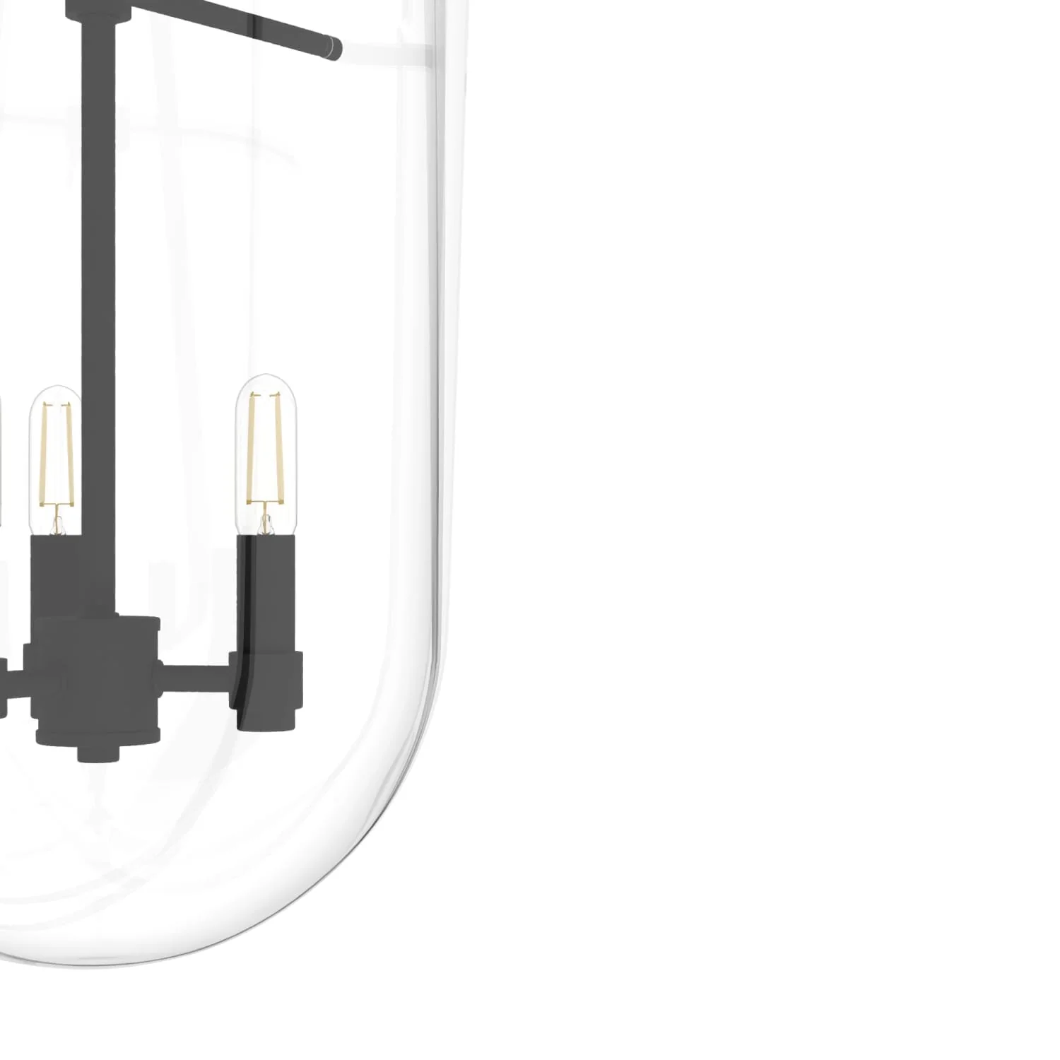Sacha 3 Light Cloche Pendant 17 Sacha 3 Light Cloche Pendant